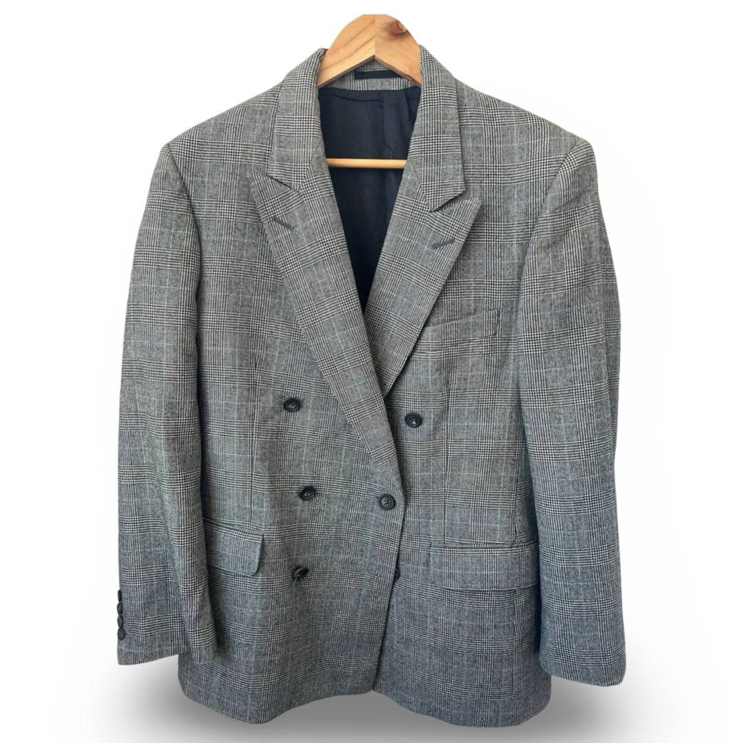 Aquascutum Aquascutum double-breasted blazer #1248 Size US L / EU 52-54 / 3 - 1 Thumbnail
