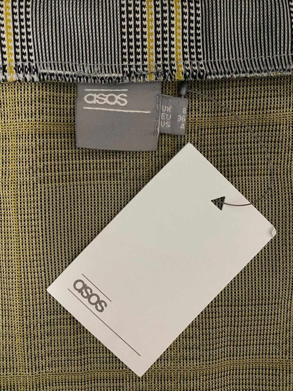 Asos NWT ASOS Pencil Skirt with Slit in Plaid (US 4) Size 27" / US 4 / IT 40 - 7 Thumbnail