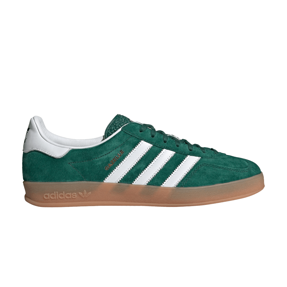 Adidas gazelle indoor collegiate green gum grailed