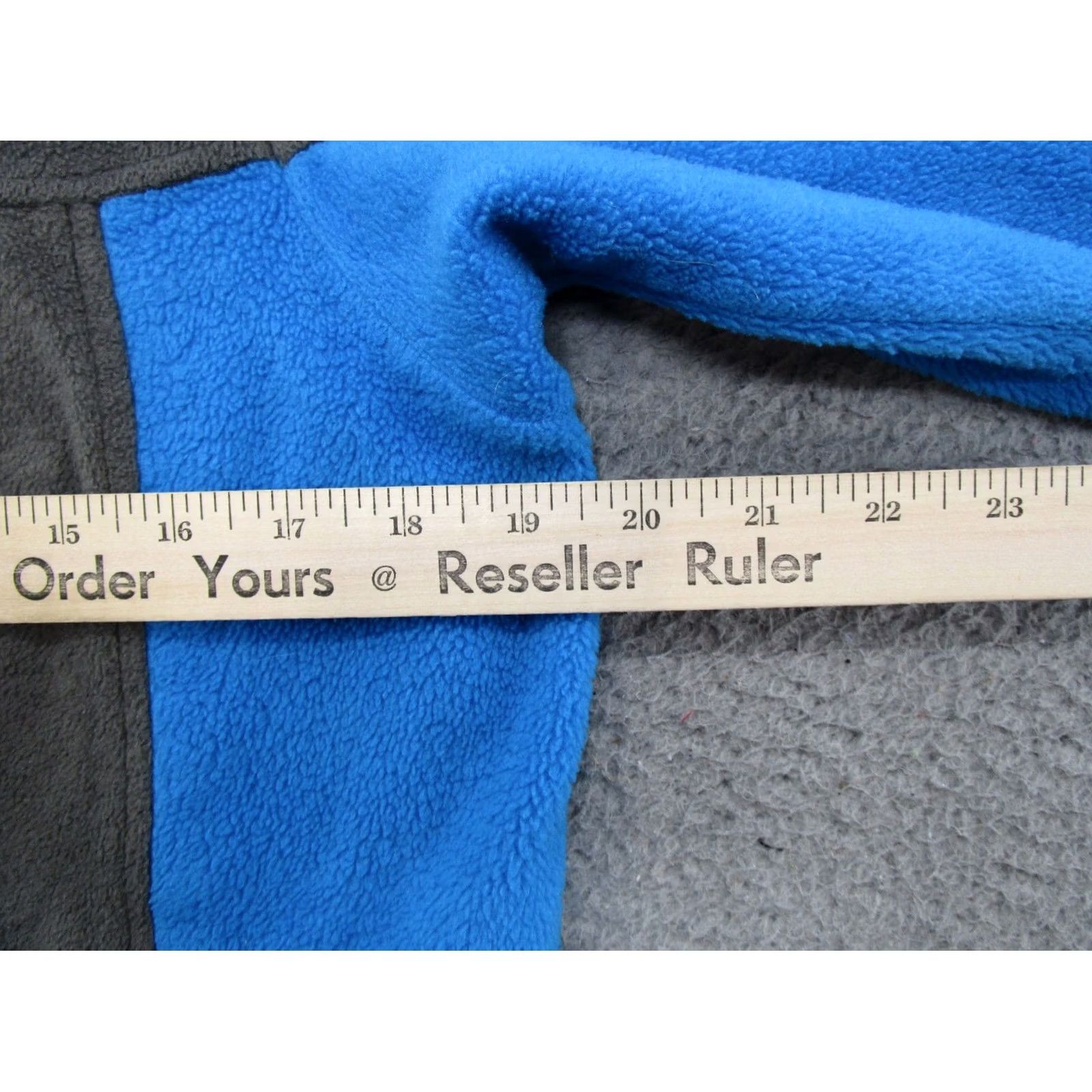Vintage Columbia Mens Full Zip Fleece Jacket Gray Blue Size S Outdoors Hiking Regular Zip Jacket Mens Size US S / EU 44-46 / 1 - 5 Thumbnail