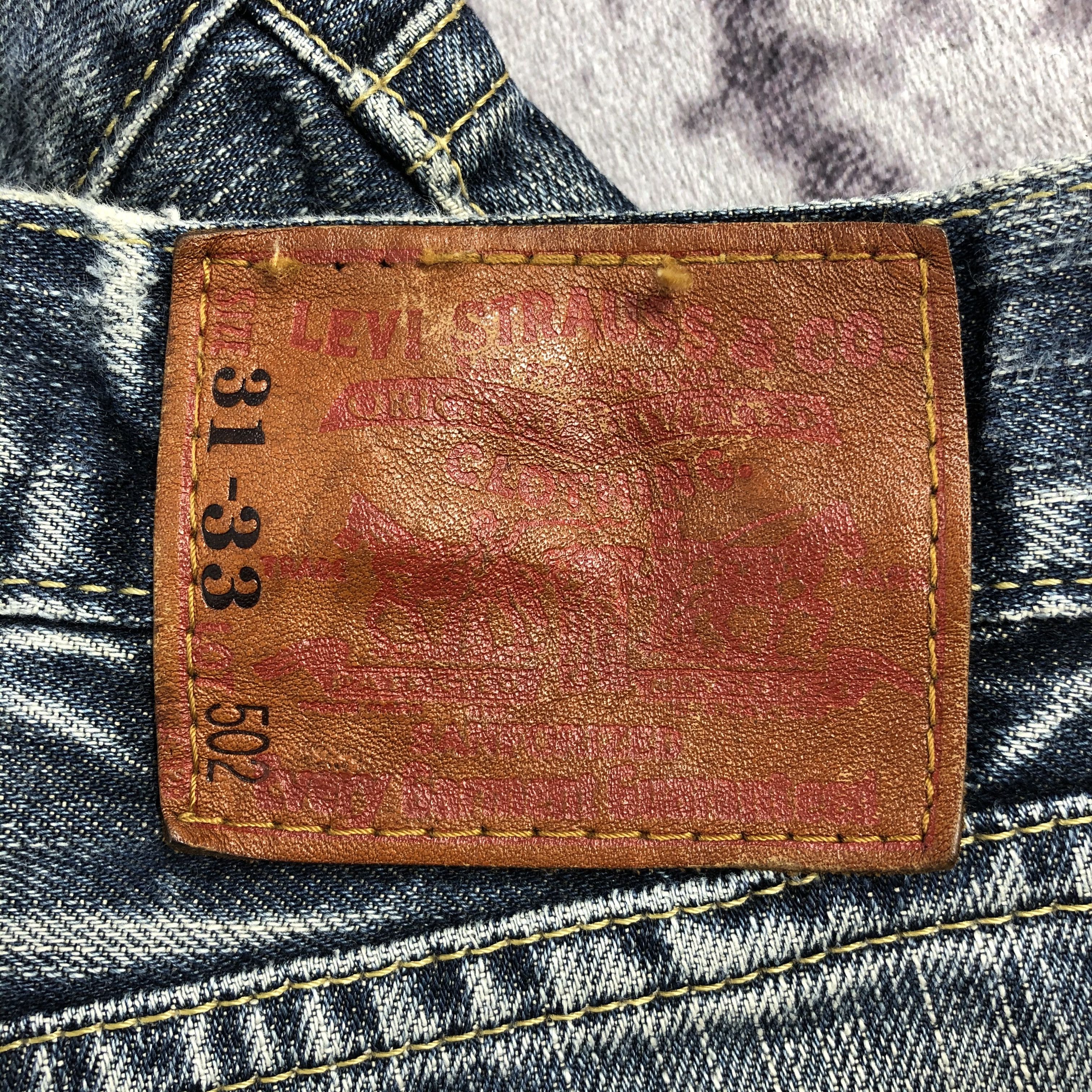 Levi's × Vintage 90s Vintage Levis 502 Jeans-JM2714 Size US 31 - 15 Thumbnail