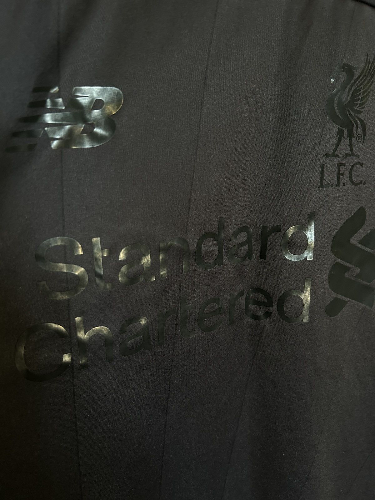 New Balance Liverpool FC 2019/2020 Rare Blackout Football Soccer Jersey Size US S / EU 44-46 / 1 - 7 Thumbnail