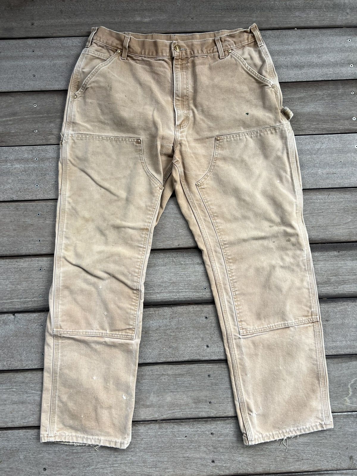 Carhartt Carhartt Double Knee 125 Made in USA Size US 36 / EU 52 - 1 Thumbnail