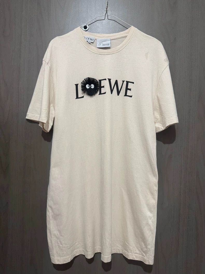 Loewe LOEWE Watermelon Logo knit round neck sweater Size L / US 10 / IT 46 - 1 Thumbnail