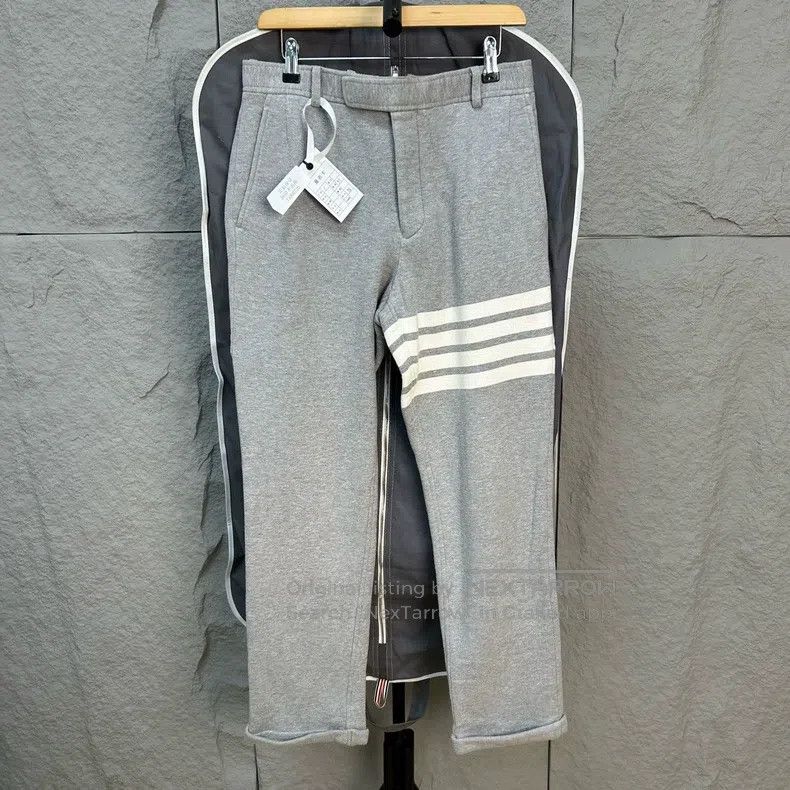 Thom Browne Thom Browne size 1 Gray Wool Dress Pants Size US 28 / EU 44 - 1 Thumbnail