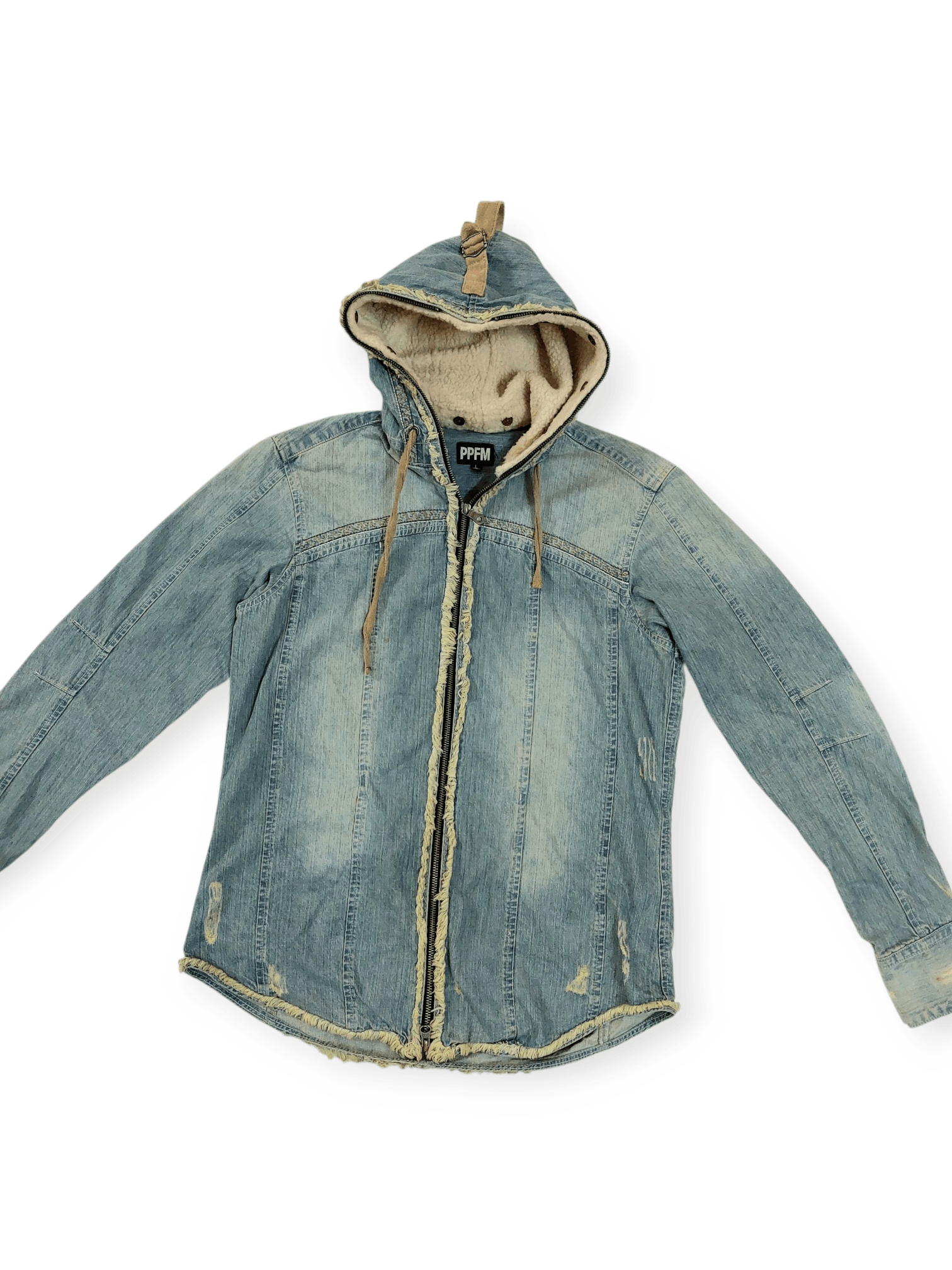 PPFM PPFM Vintage 90's Kapital Style Hoodies Size US L / EU 52-54 / 3 - 2 Thumbnail