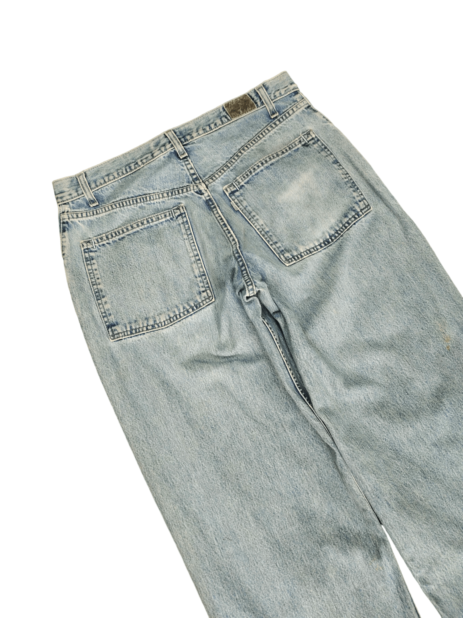 Levi's Vintage Clothing Baggy Jeans 90s Levis Silvertab Wide leg Denim Baggy Fit Size US 33 - 12 Thumbnail
