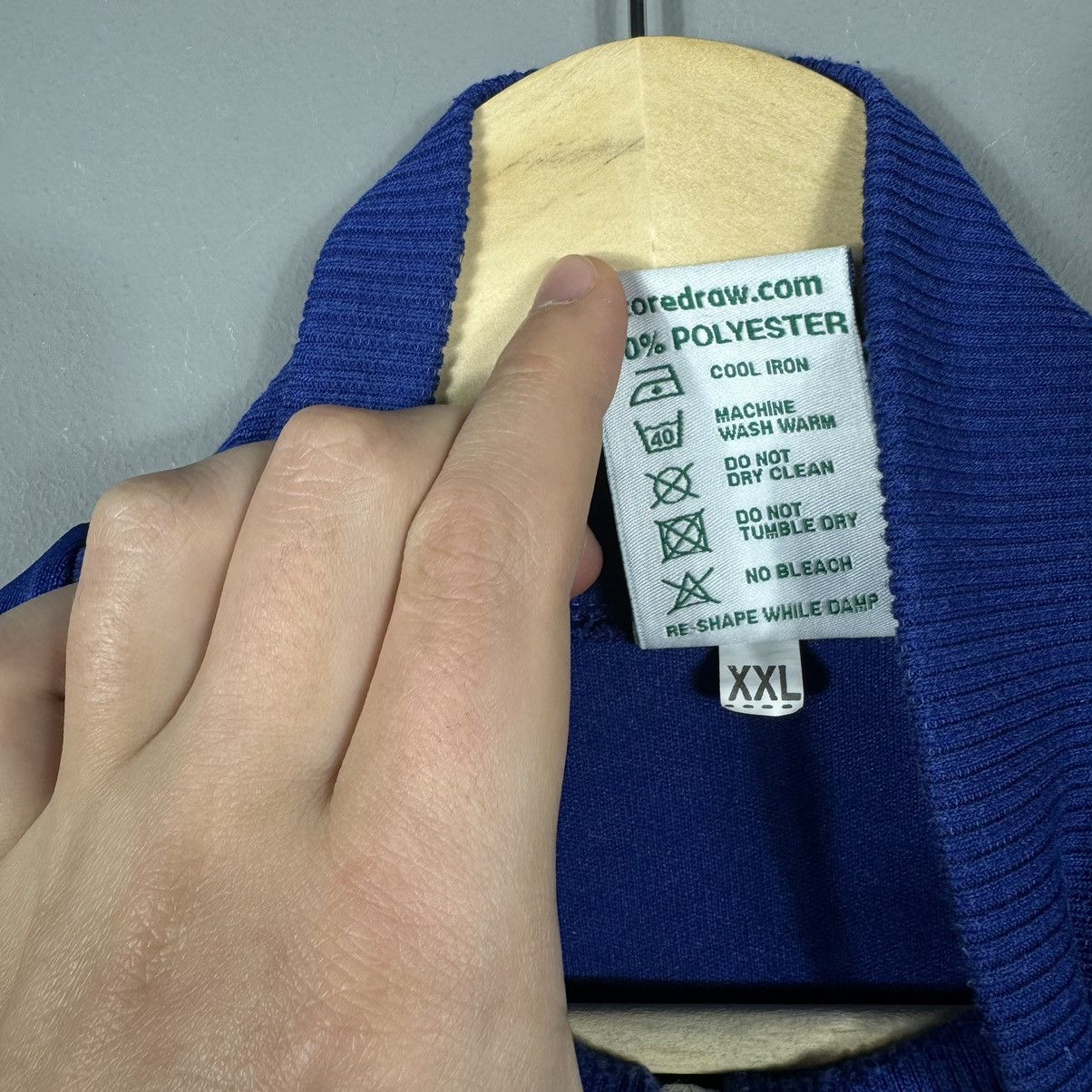 Vintage Score Draw Birmingham City Retro Replica 90s Track Jacket Size US XXL / EU 58 / 5 - 5 Thumbnail