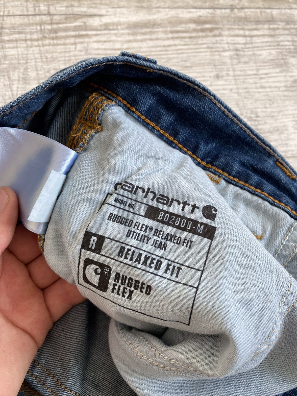 Carhartt Carhartt Denim Multipocket Utility Work Pants Jeans Size US 32 / EU 48 - 9 Thumbnail