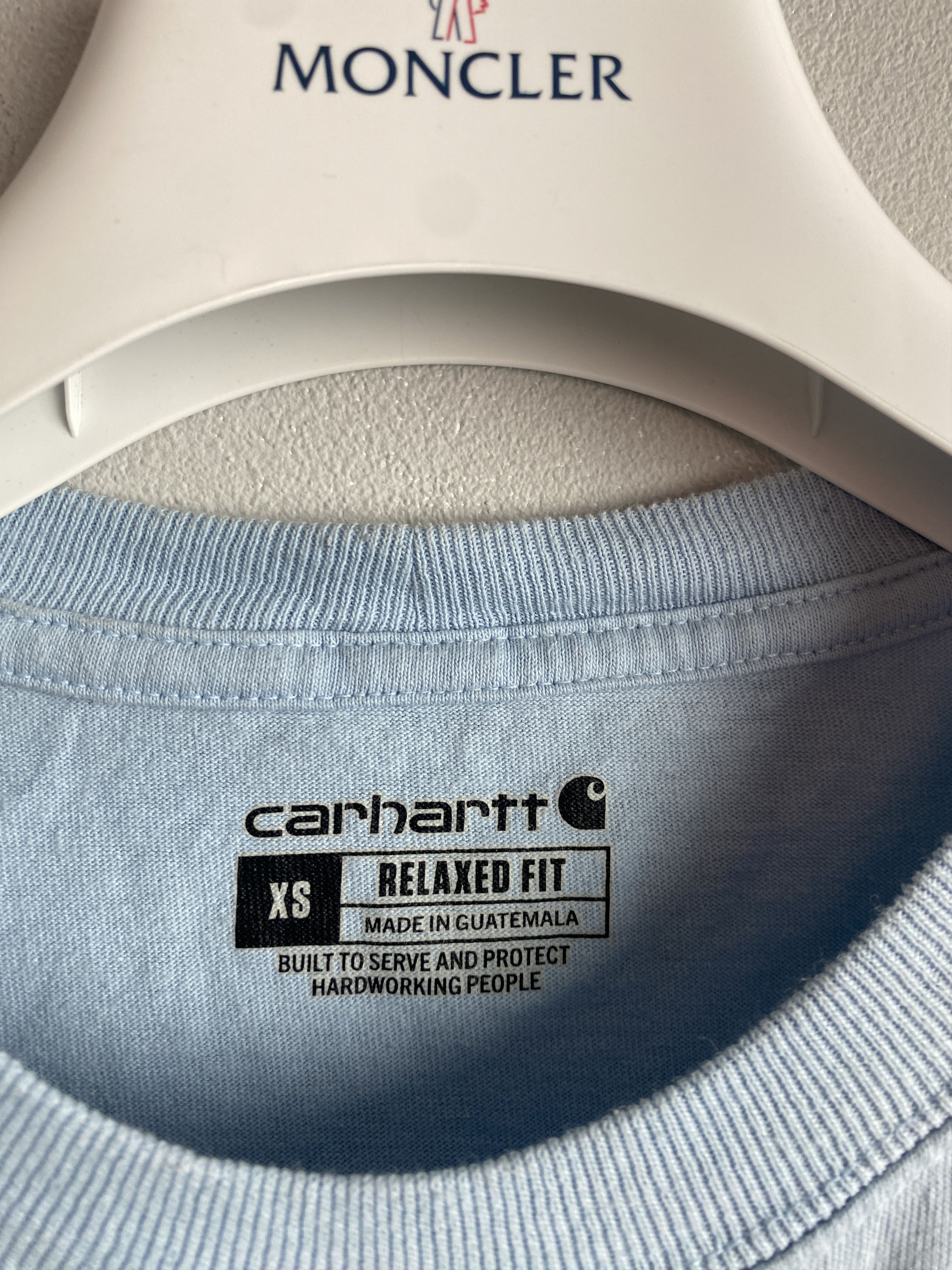 Carhartt Carhartt big logo casual t-shirt tee skate rap hip hop Size US XS / EU 42 / 0 - 3 Thumbnail