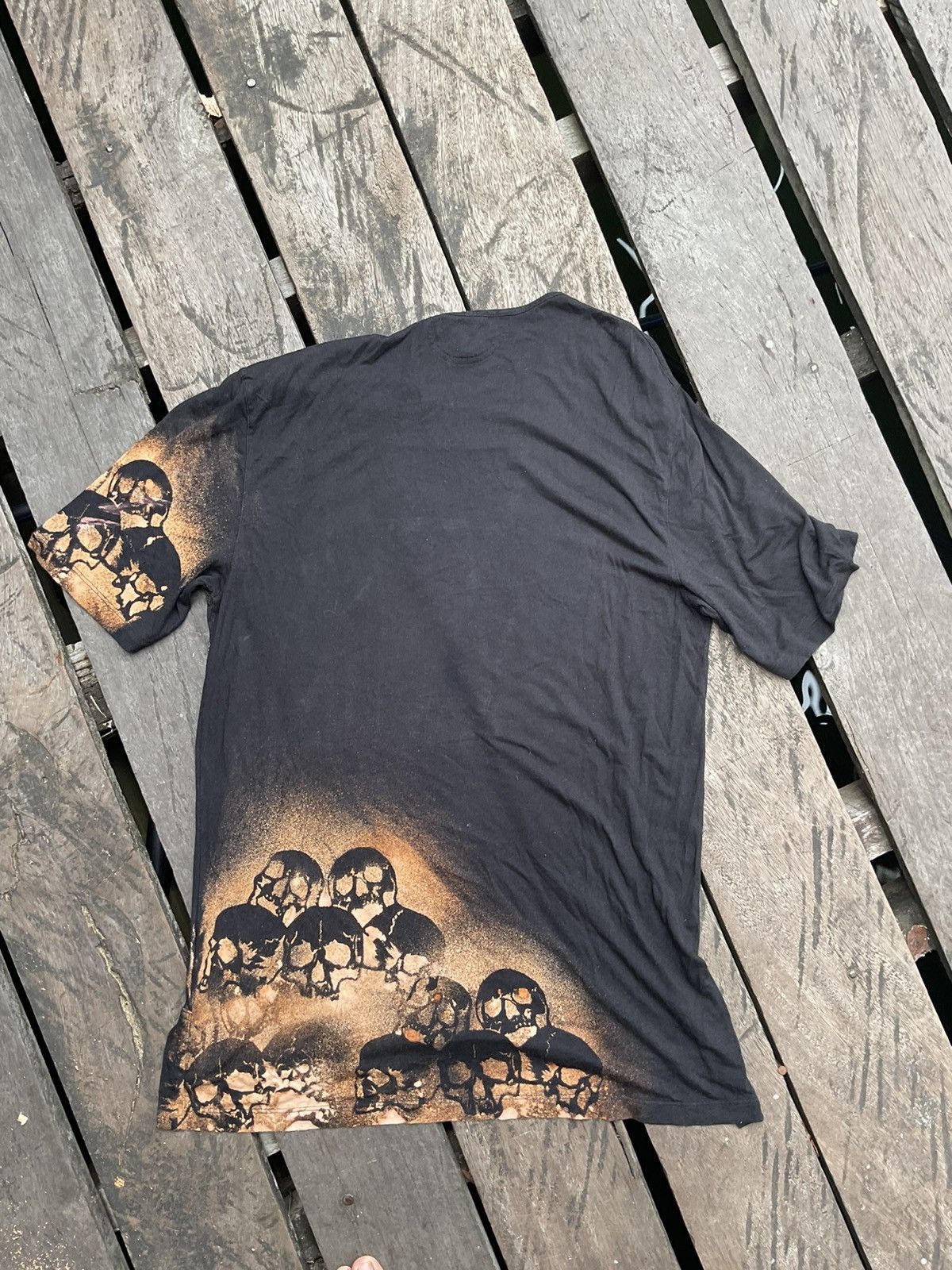 Helmut Lang Rare assymetry helmut lang acid wash skull Size US L / EU 52-54 / 3 - 2 Thumbnail
