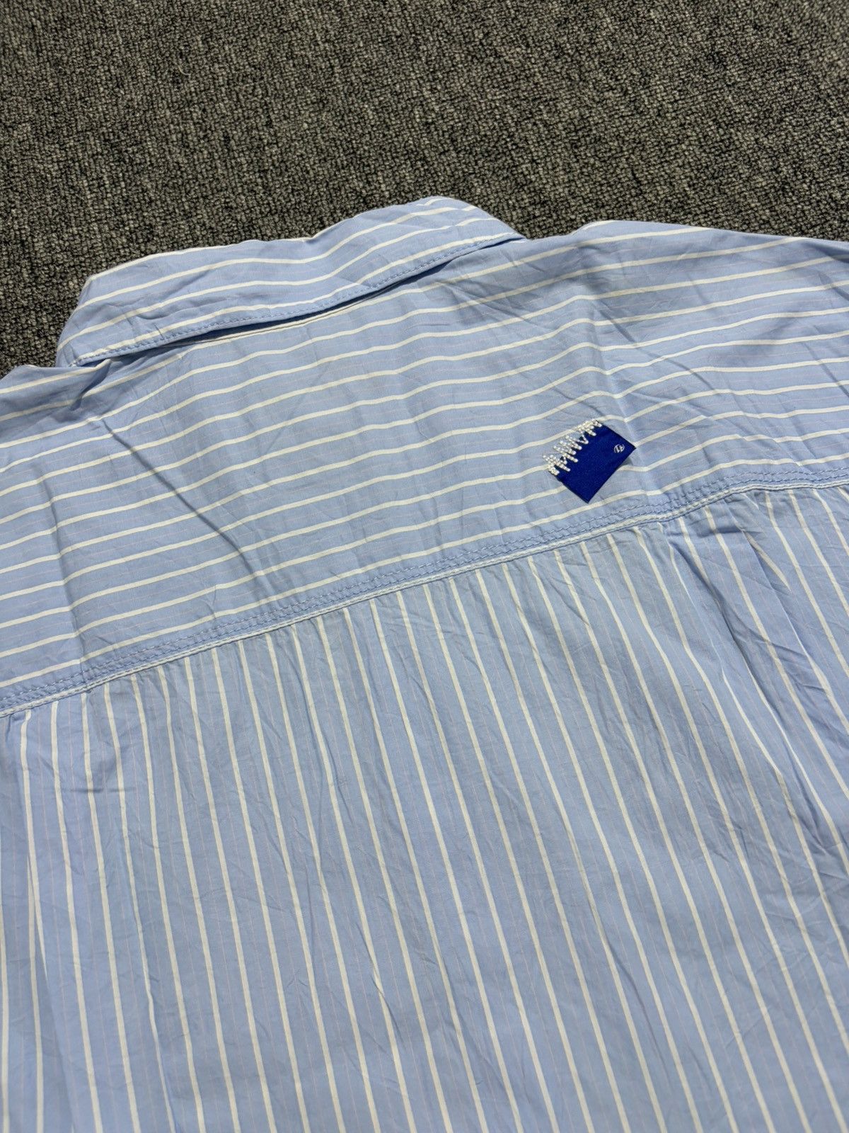 Ader Error × Zara ader error x zara stripe poplin shirt Size US L / EU 52-54 / 3 - 3 Thumbnail
