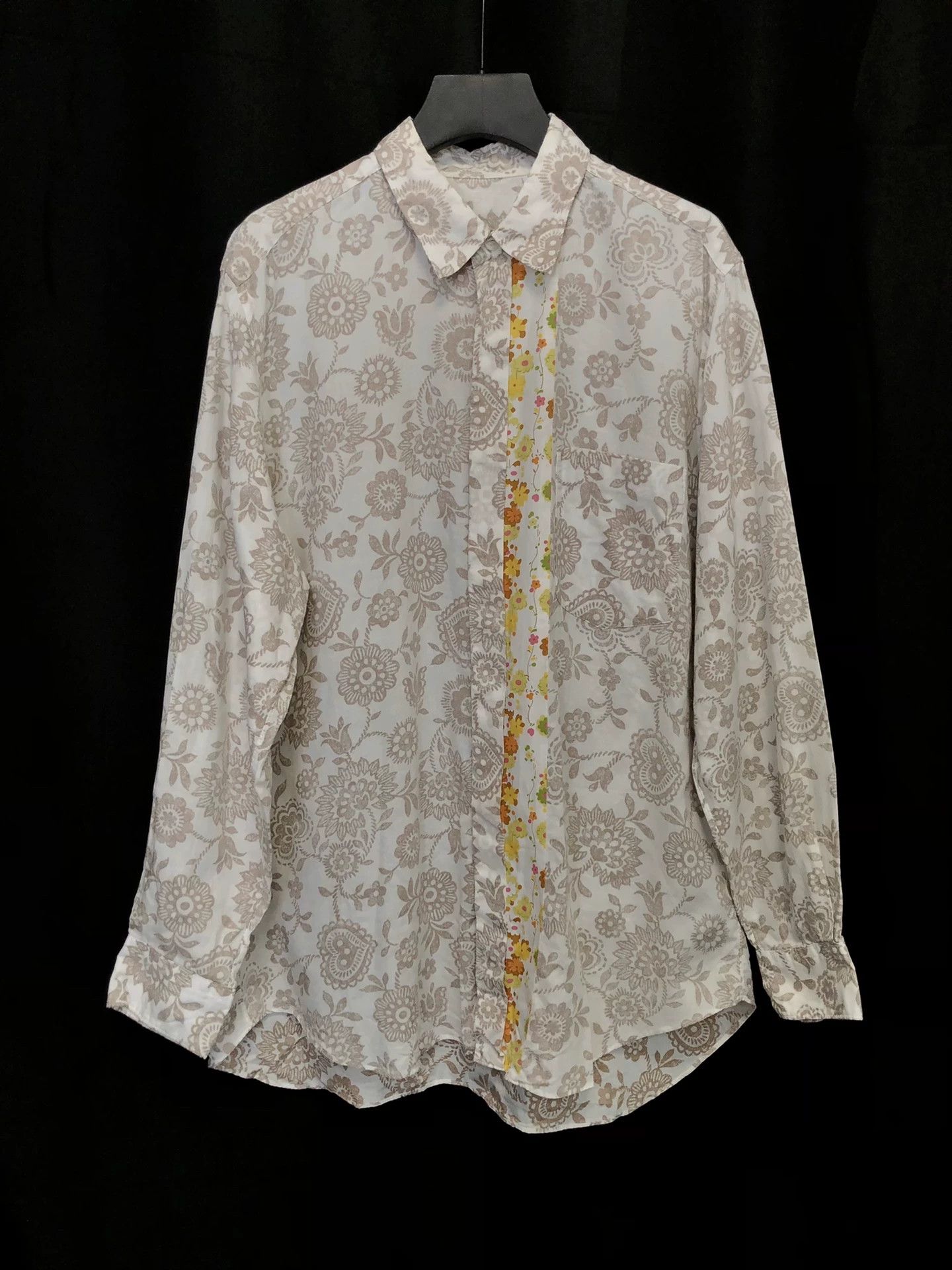 Comme des Garcons 1990s Comme des Garçons Floral Shirt Size L / US 10 / IT 46 - 1 Thumbnail