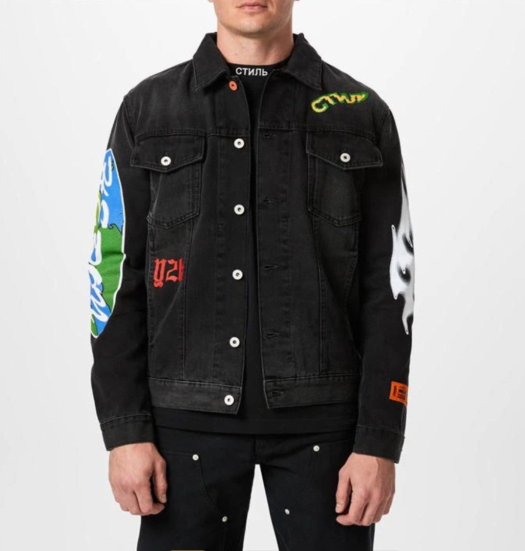 Heron Preston Heron Preston global collage jacket / RP.750€ Size US M / EU 48-50 / 2 - 3 Thumbnail