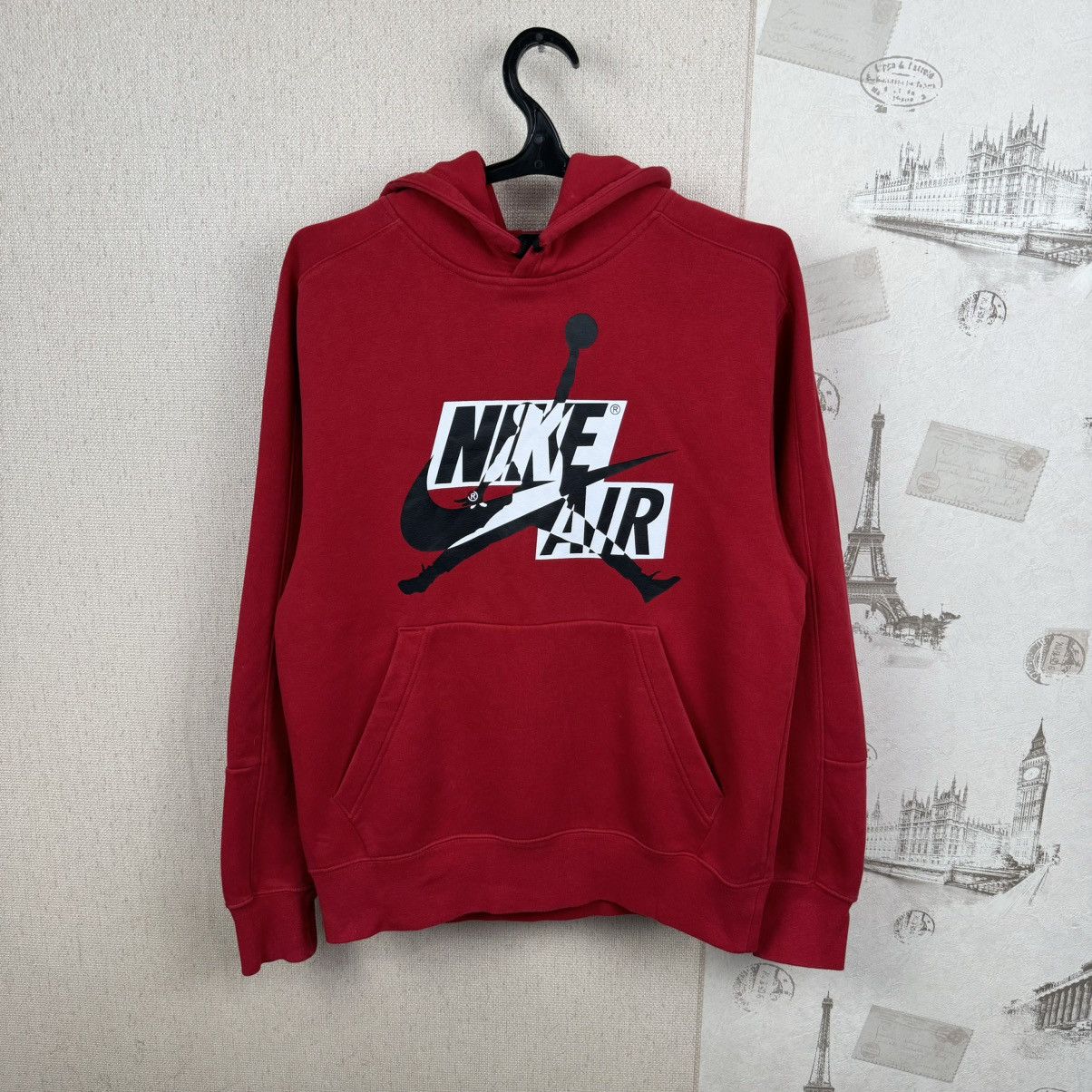 Jordan Brand Nike Air Jordan Hoodie Red Men Jumpman logo Streetwear S Size US S / EU 44-46 / 1 - 1 Thumbnail