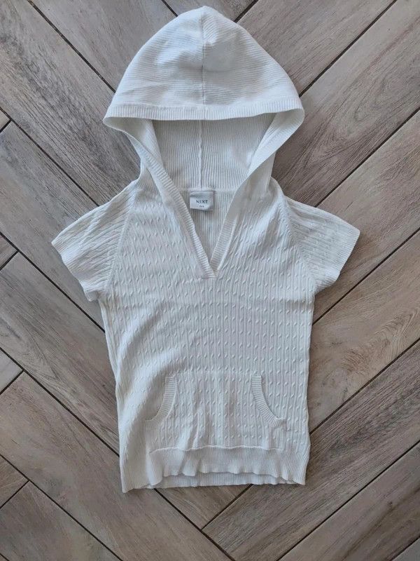 NEXT Vintage short sleeved hoodie Size L / US 10 / IT 46 - 7 Thumbnail