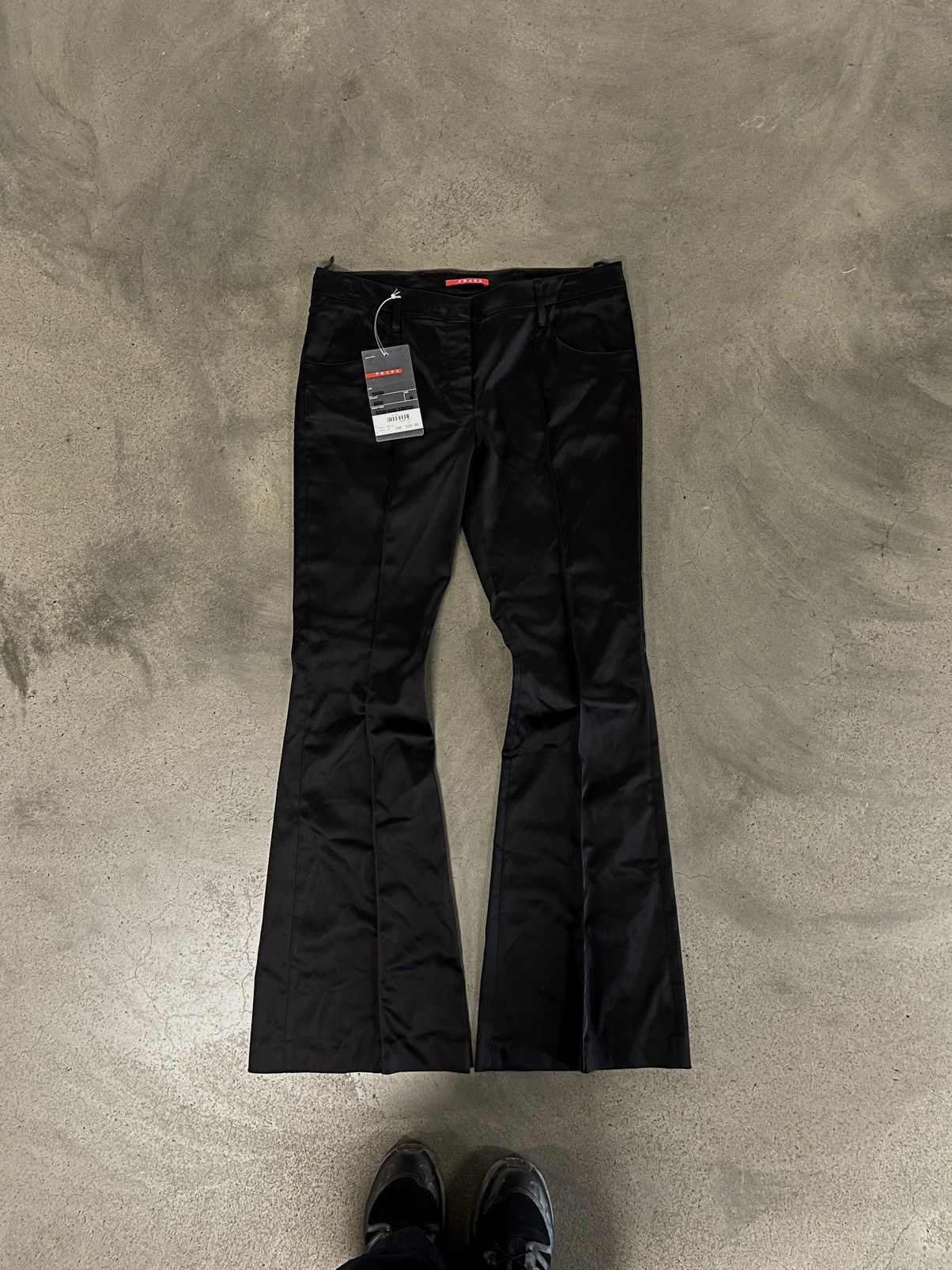 Other Prada flared runway pants Size 30" / US 8 / IT 44 - 2 Thumbnail