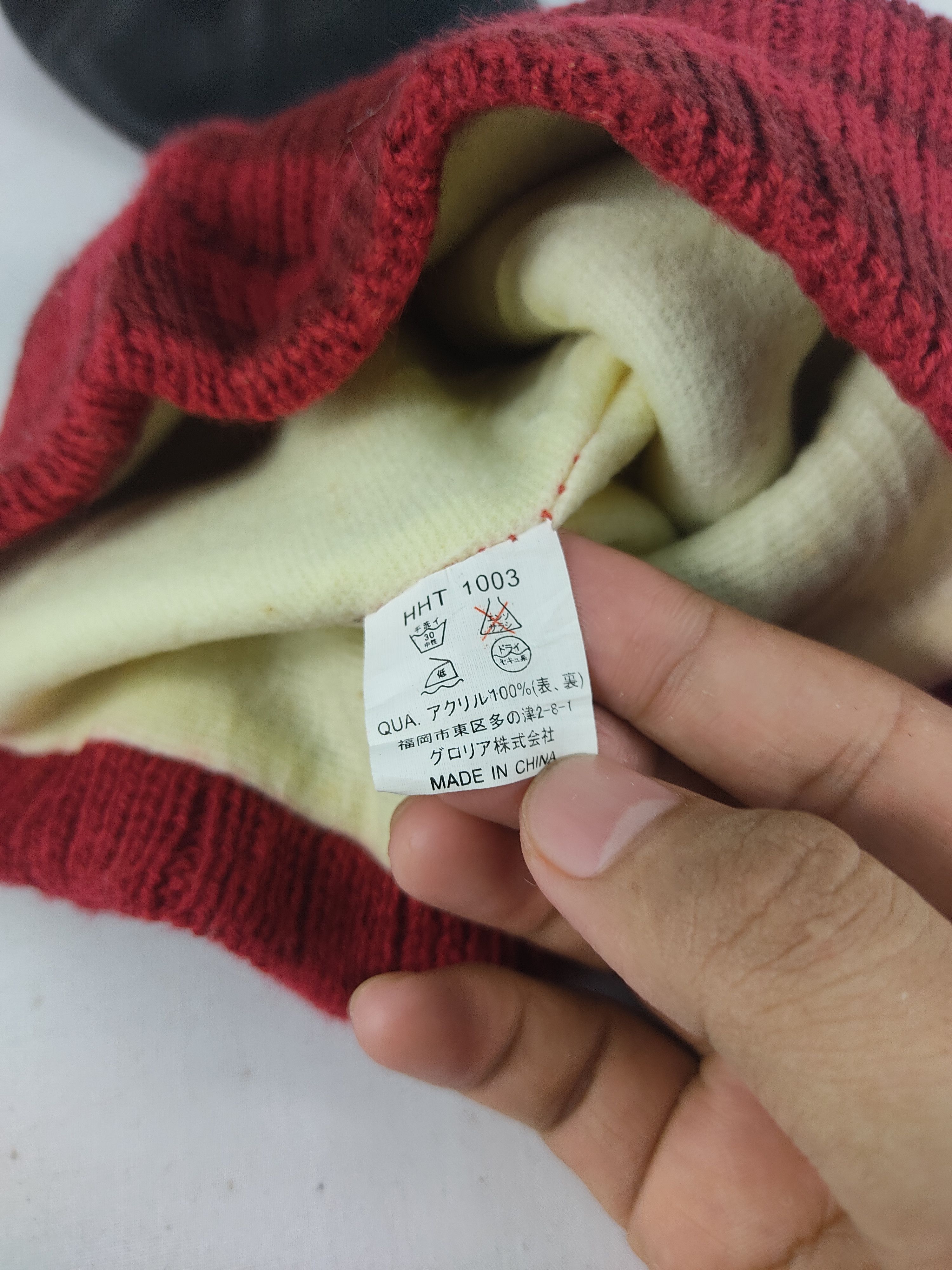 Japanese Brand × Vintage Vintage Japanese Brand Beanie / Snow Hat / Snow Cap Size ONE SIZE - 6 Thumbnail