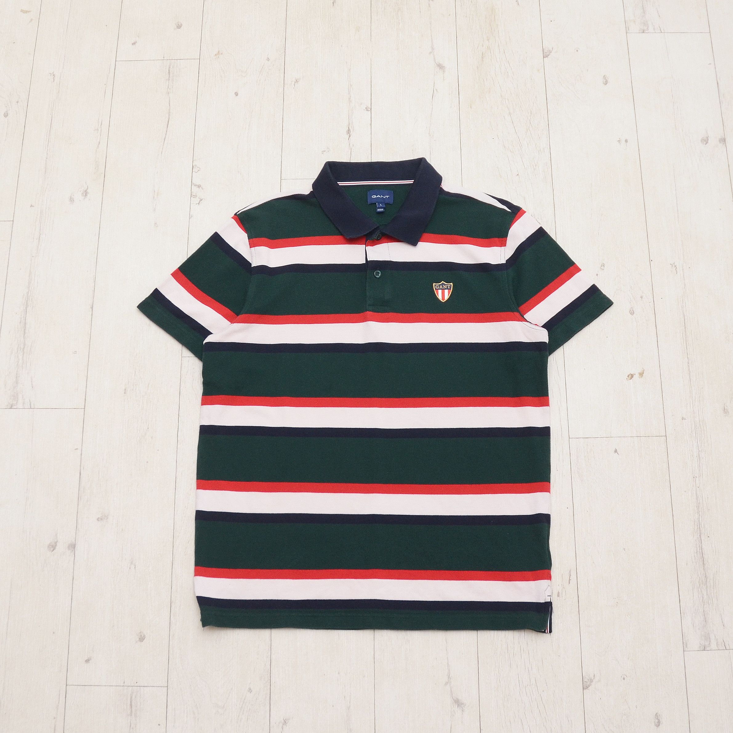 Gant Gant Polo Shirt Men’s Size M-L Stripe Casual Designer Size US M / EU 48-50 / 2 - 1 Thumbnail