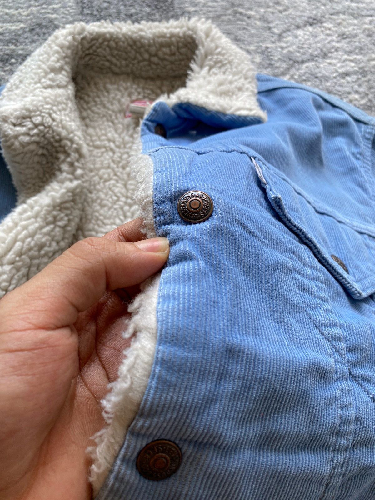 Levi's 80’s Levis Trucker Sherpa Made In USA Size US M / EU 48-50 / 2 - 8 Thumbnail