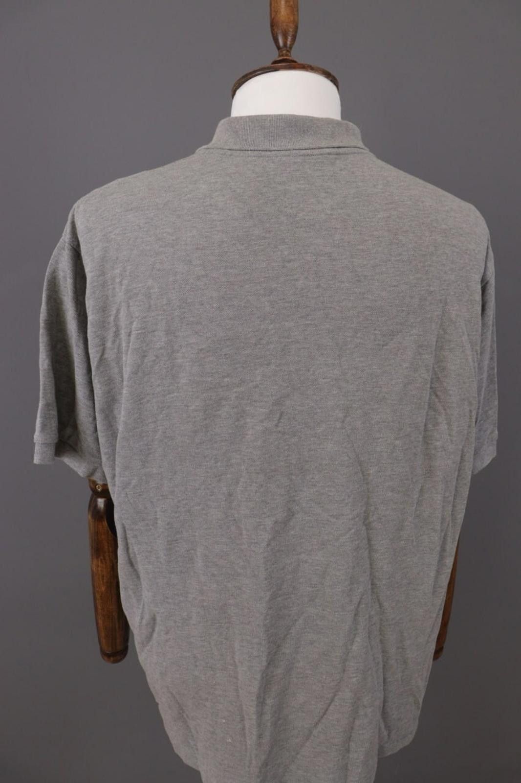 Lacoste Lacoste Classic Fit Gray Summer Polo Shirt Size 8 / 3XL Size US XXL / EU 58 / 5 - 8 Thumbnail