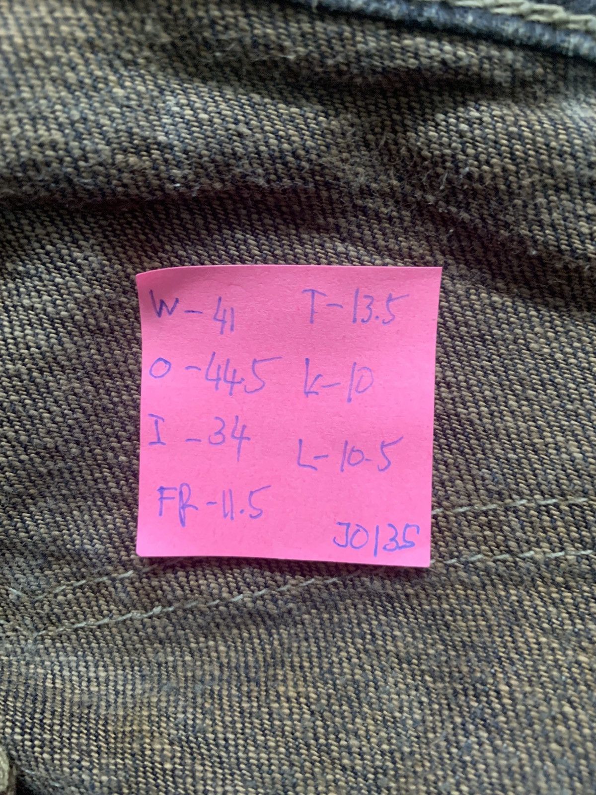If Six Was Nine Vintage Antik Denim Ripped Mudwash Oversize Distress Denim Size US 41 - 19 Thumbnail
