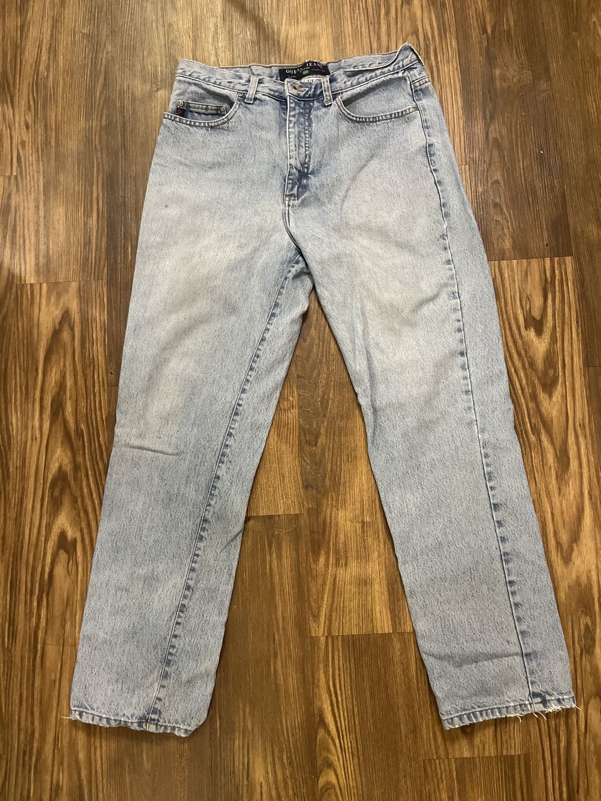 Guess Vintage Guess Straight Leg Jeans Size US 32 / EU 48 - 1 Thumbnail