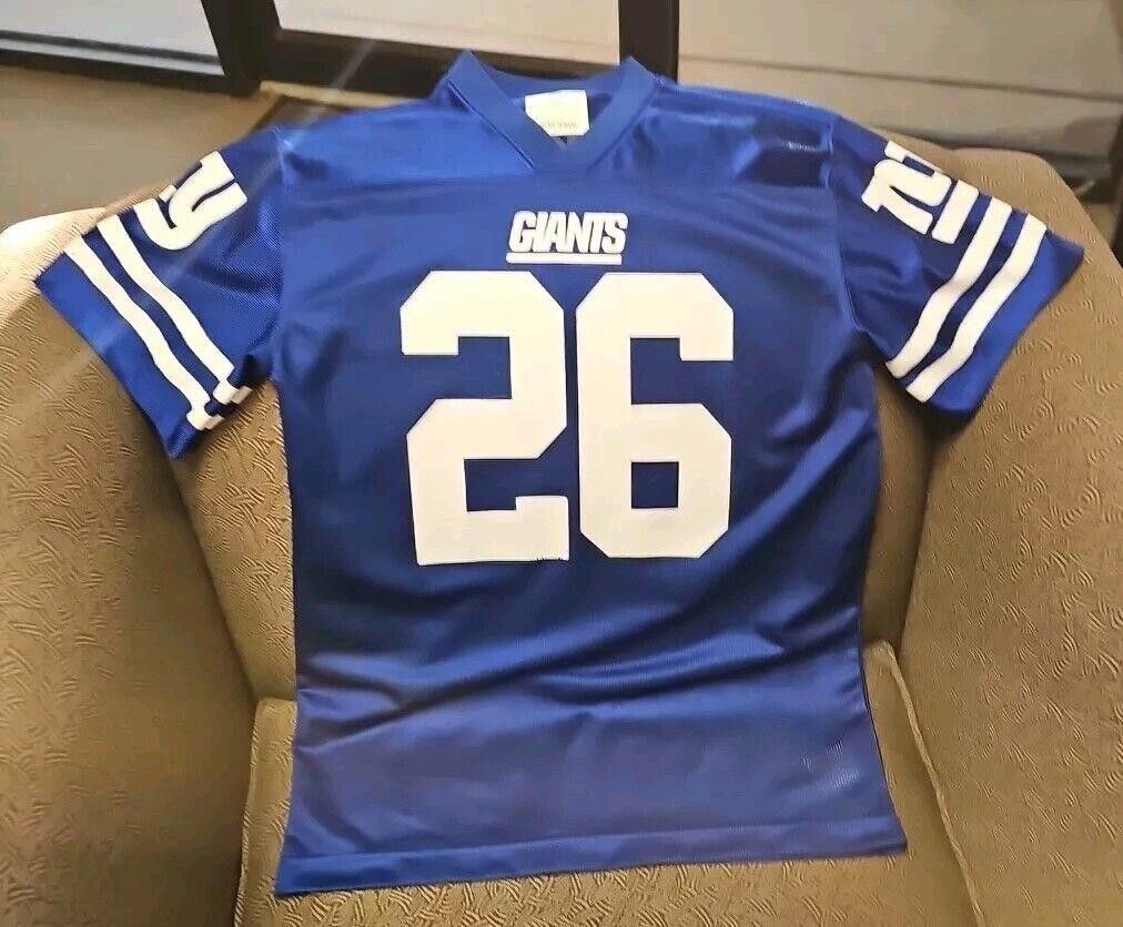 Designer NFL NY Giants Youth Boys Jersey Saquon Barkley Size 16-18 Size ONE SIZE - 1 Thumbnail