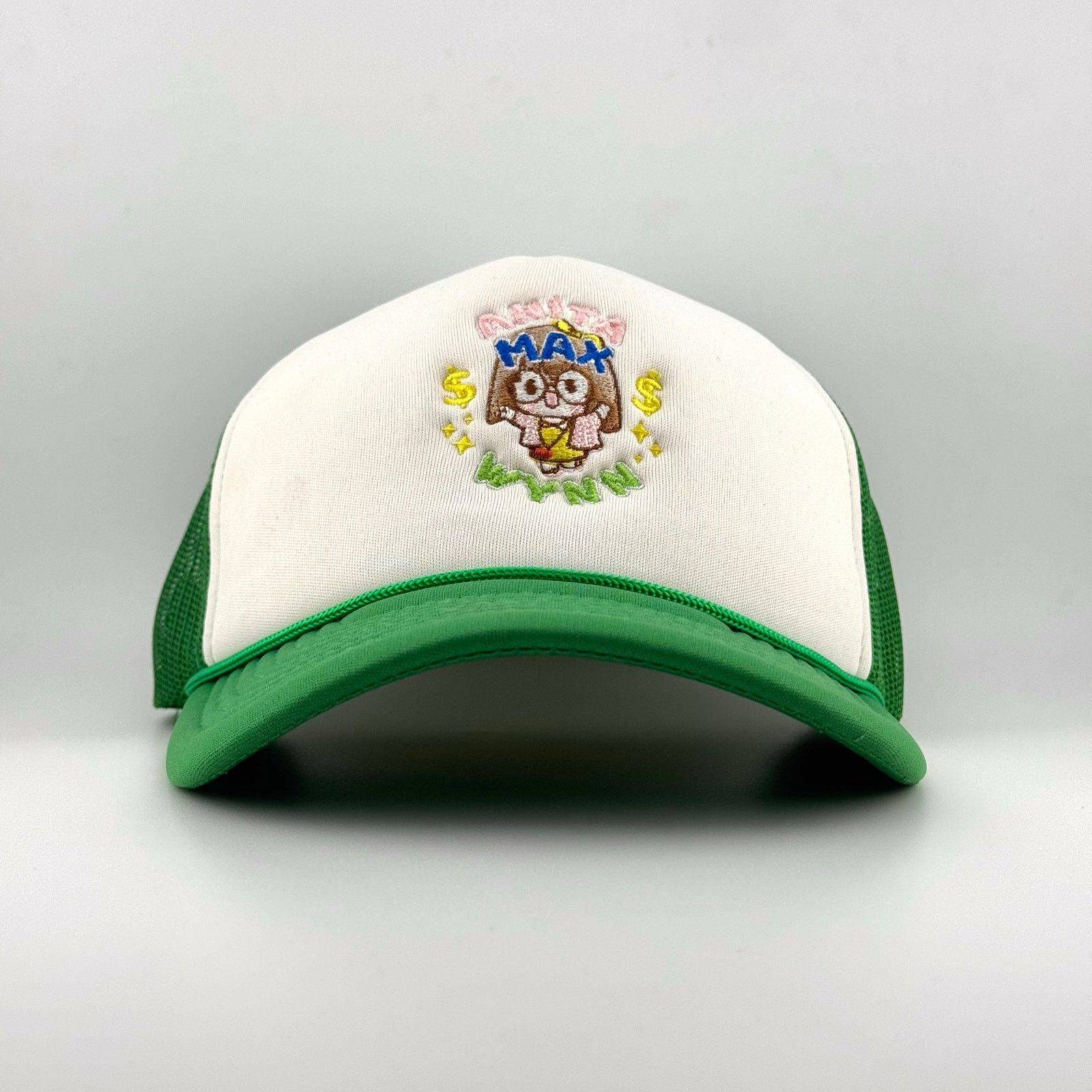 Drake Anita Max Wynn Drake Green Trucker Mesh Hat Drake Related Size ONE SIZE - 1 Thumbnail