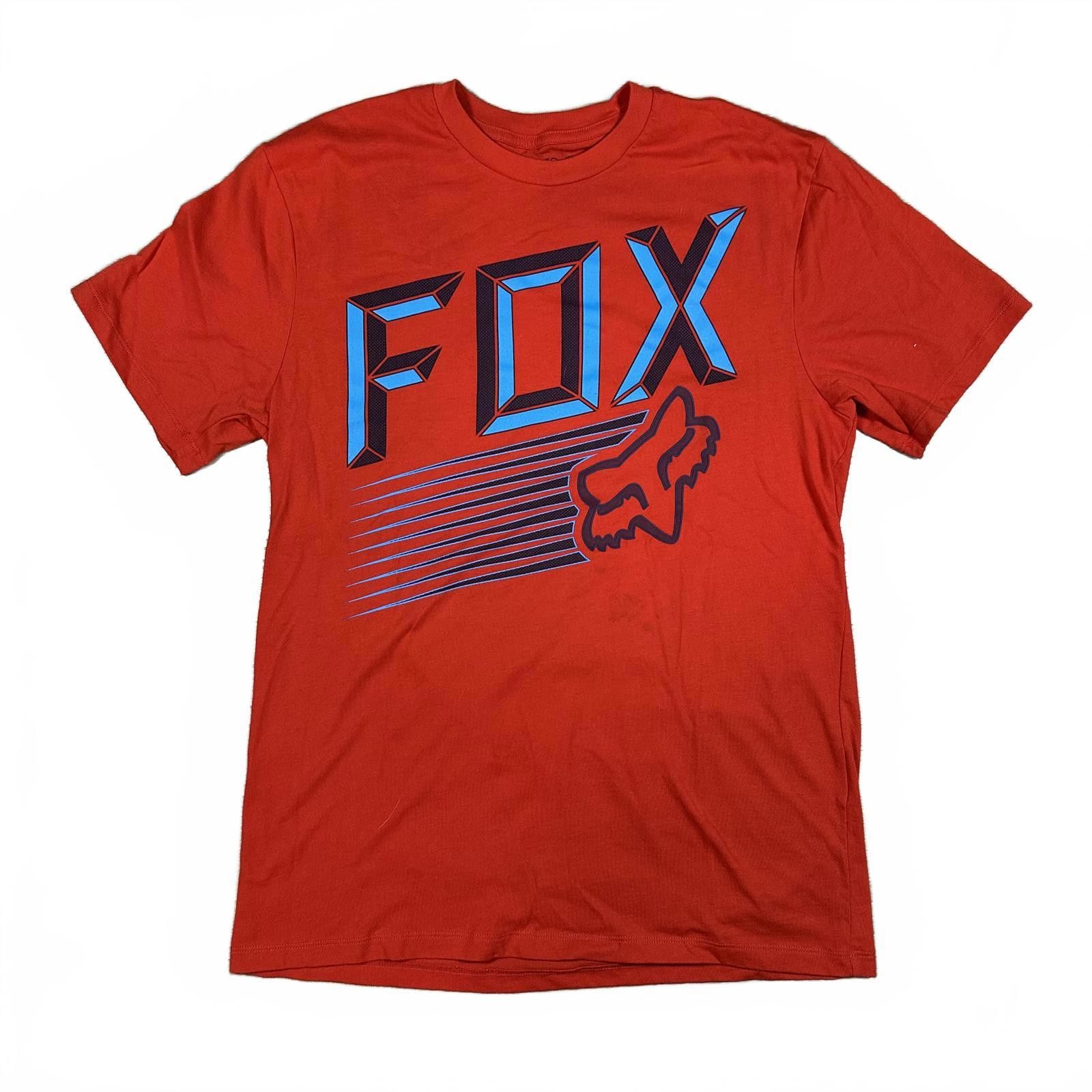 Fox Racing Fox Menswear Men's T-shirt Medium Red Graphic Logo Size US M / EU 48-50 / 2 - 1 Thumbnail