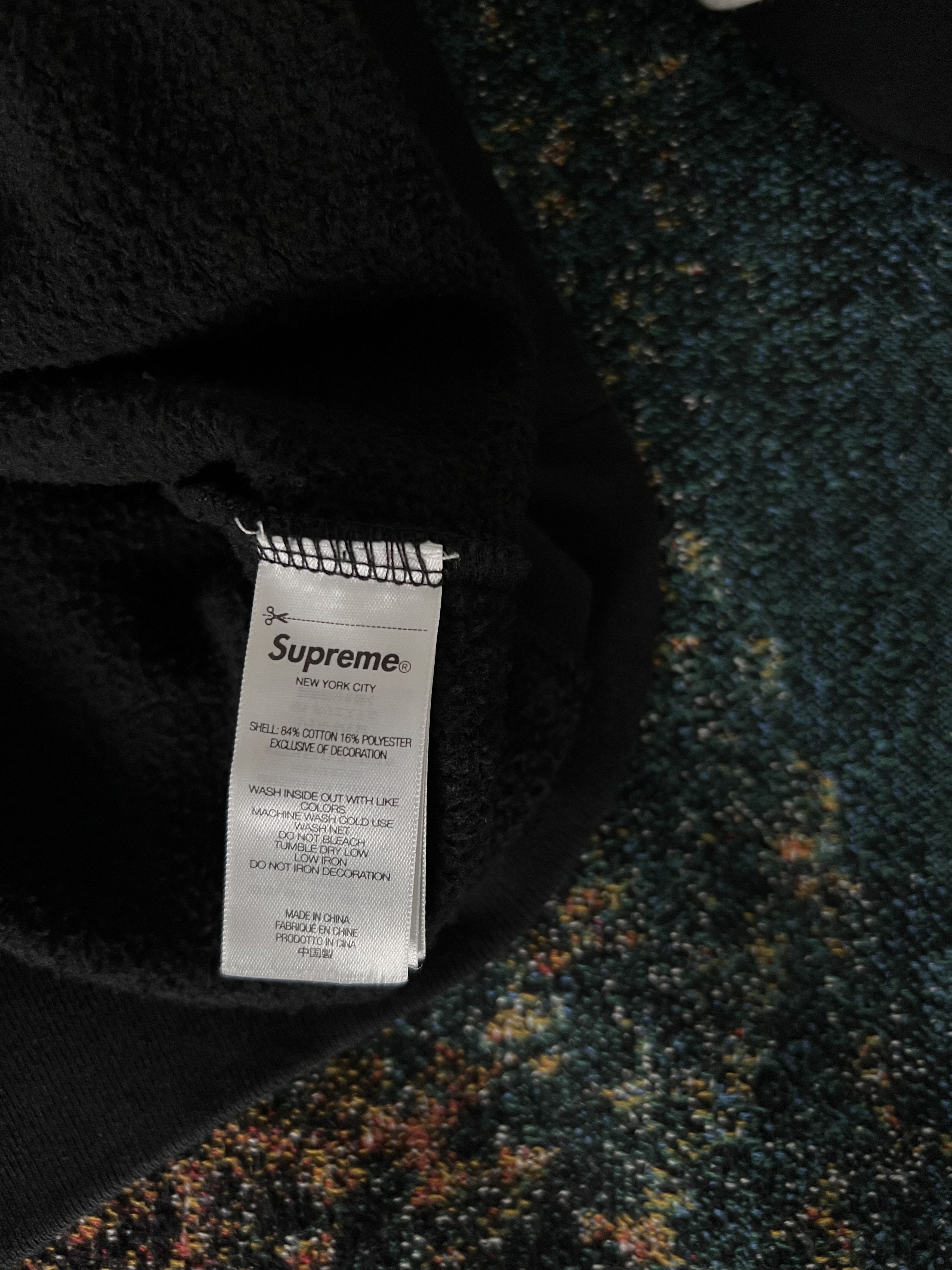 Supreme Supreme Paneled Hoodie in Black Size US L / EU 52-54 / 3 - 8 Thumbnail