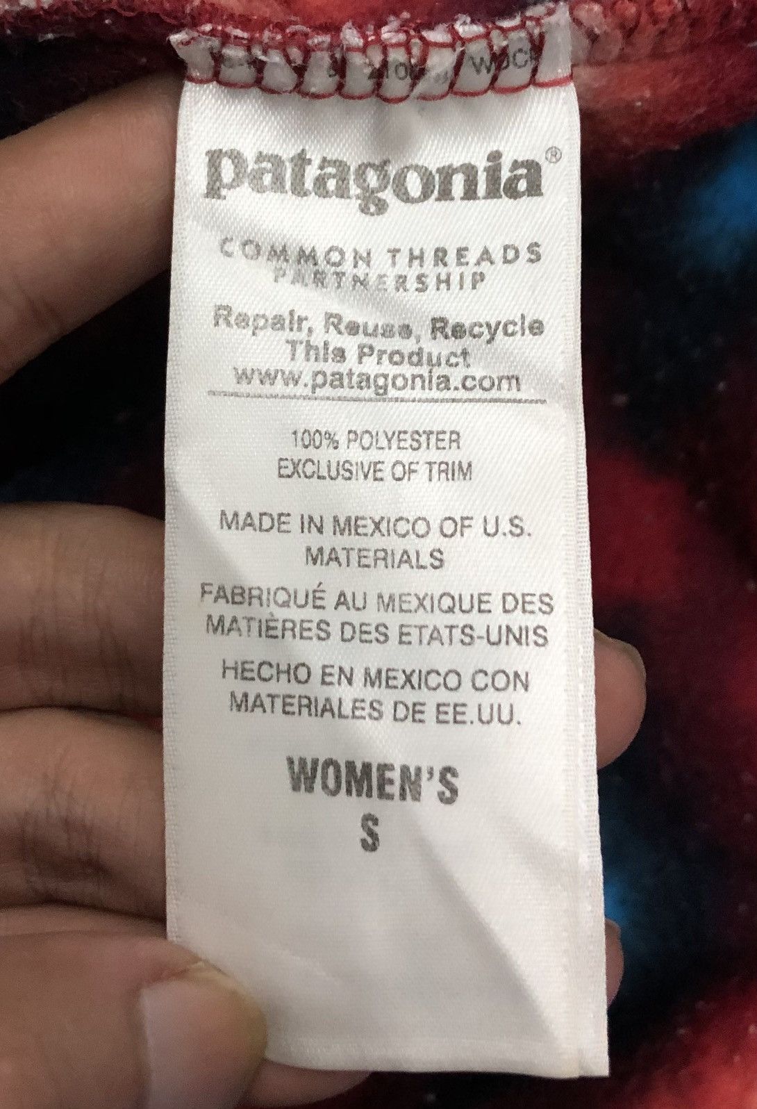 Patagonia × Vintage Vintage Patagonia Synchilla Sweatshirt Size S / US 4 / IT 40 - 12 Thumbnail