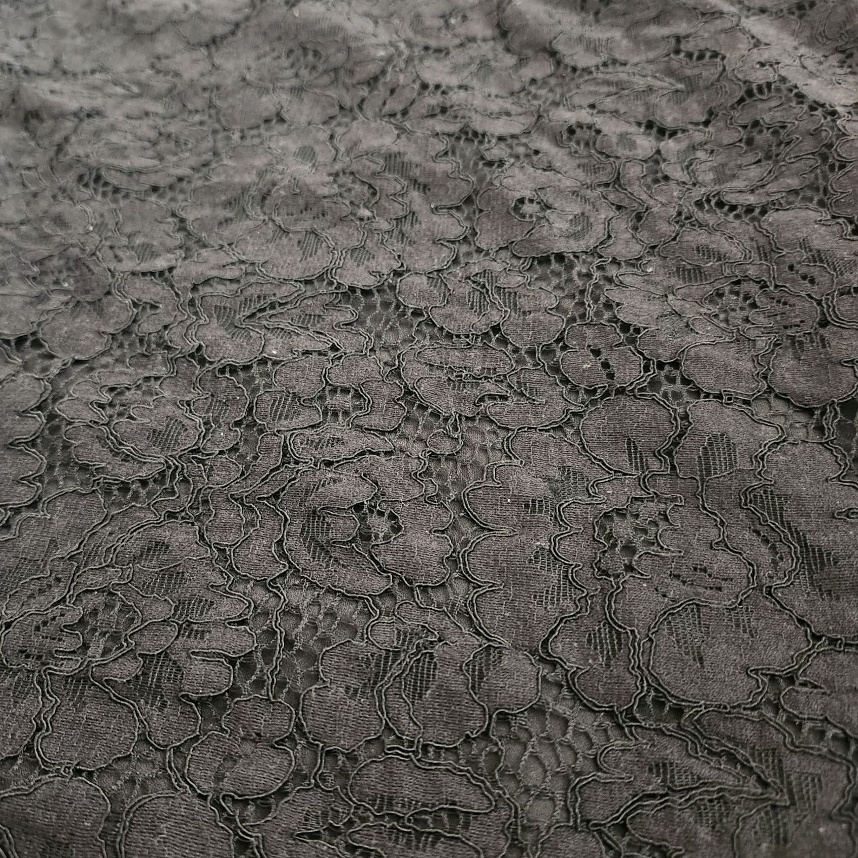 Vintage Xhilaration Blouse Women’s Black Lace Sleeveless Mock Neck L Adult Regular Rack Shirt? Size L / US 10 / IT 46 - 6 Thumbnail