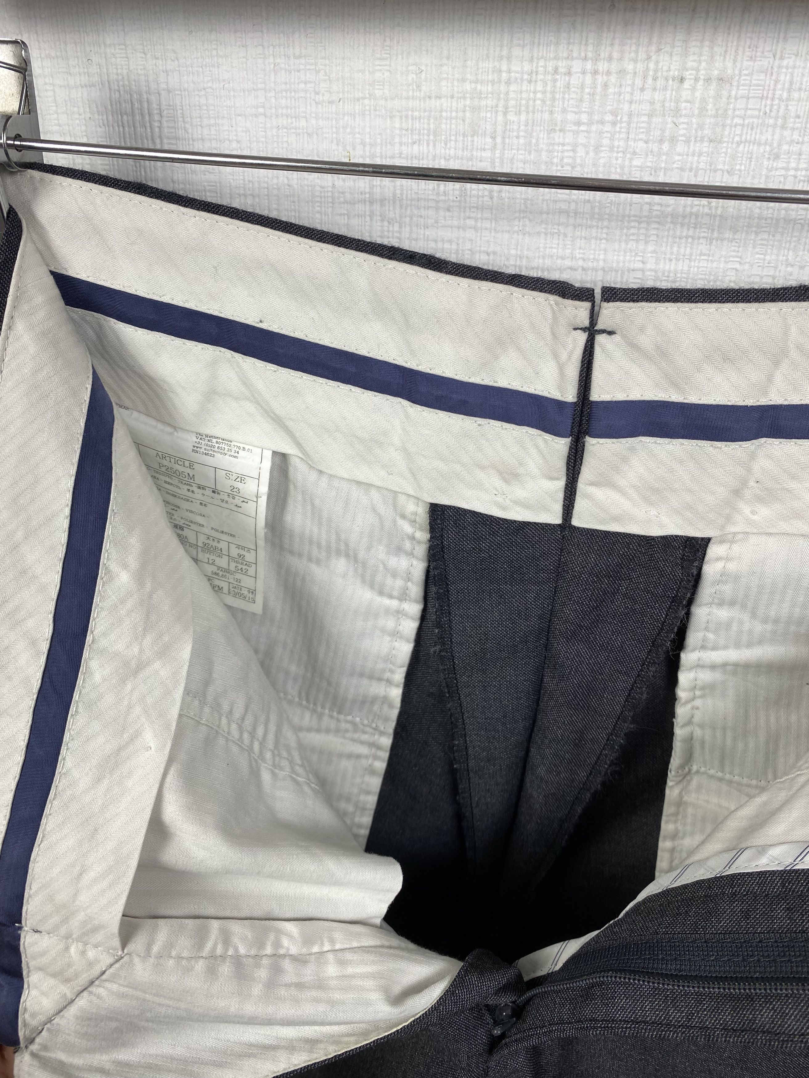 Suitsupply Suitsupply Wool Pants Size S Size US 30 / EU 46 - 8 Thumbnail