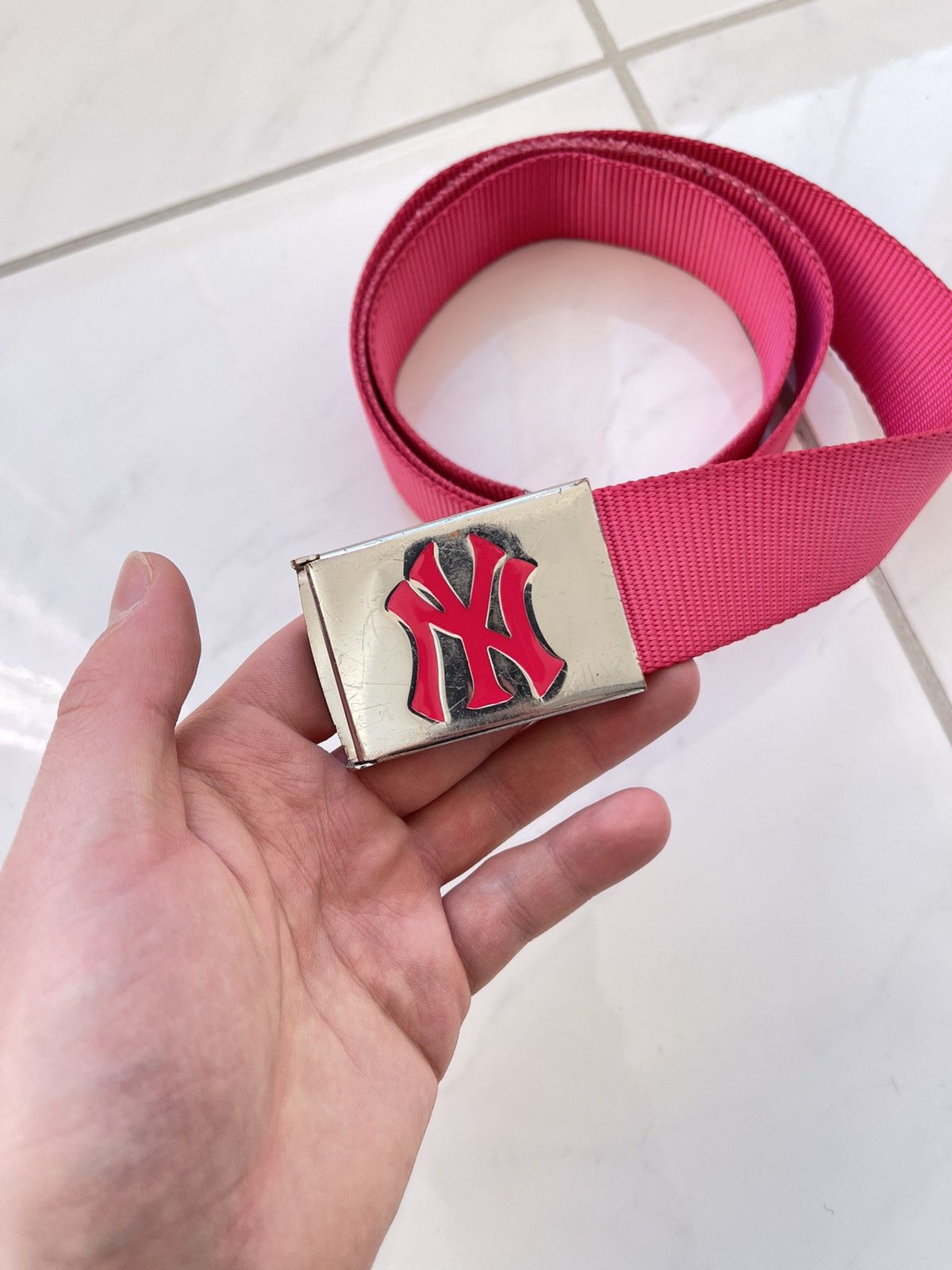 MLB × Vintage Vintage Y2k New York Yankees MLB Belt Size ONE SIZE - 2 Thumbnail