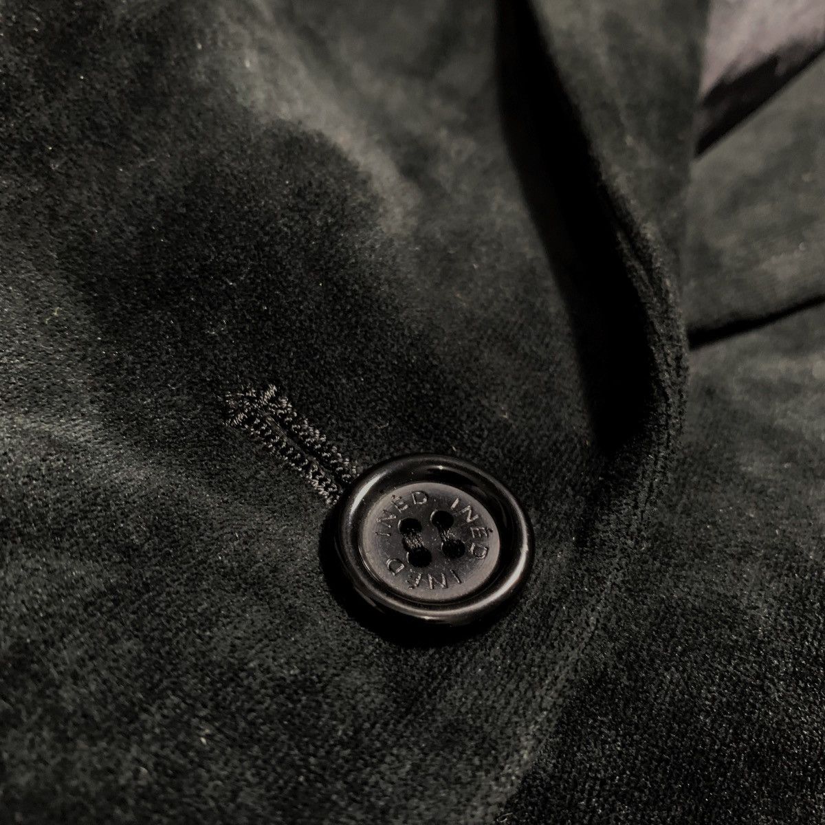Japanese Brand Ined By Yohji Yamamoto Velvet Blazer Size US S / EU 44-46 / 1 - 9 Thumbnail