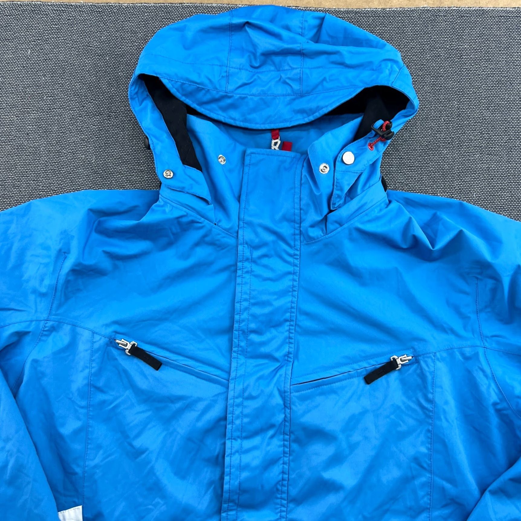 Bogner Bogner Jacket Mens 2XL Ice + Fire Hooded Taped Seams 10k Blue Snowboard Windbreaker Ski Shirt Size US XXL / EU 58 / 5 - 4 Thumbnail