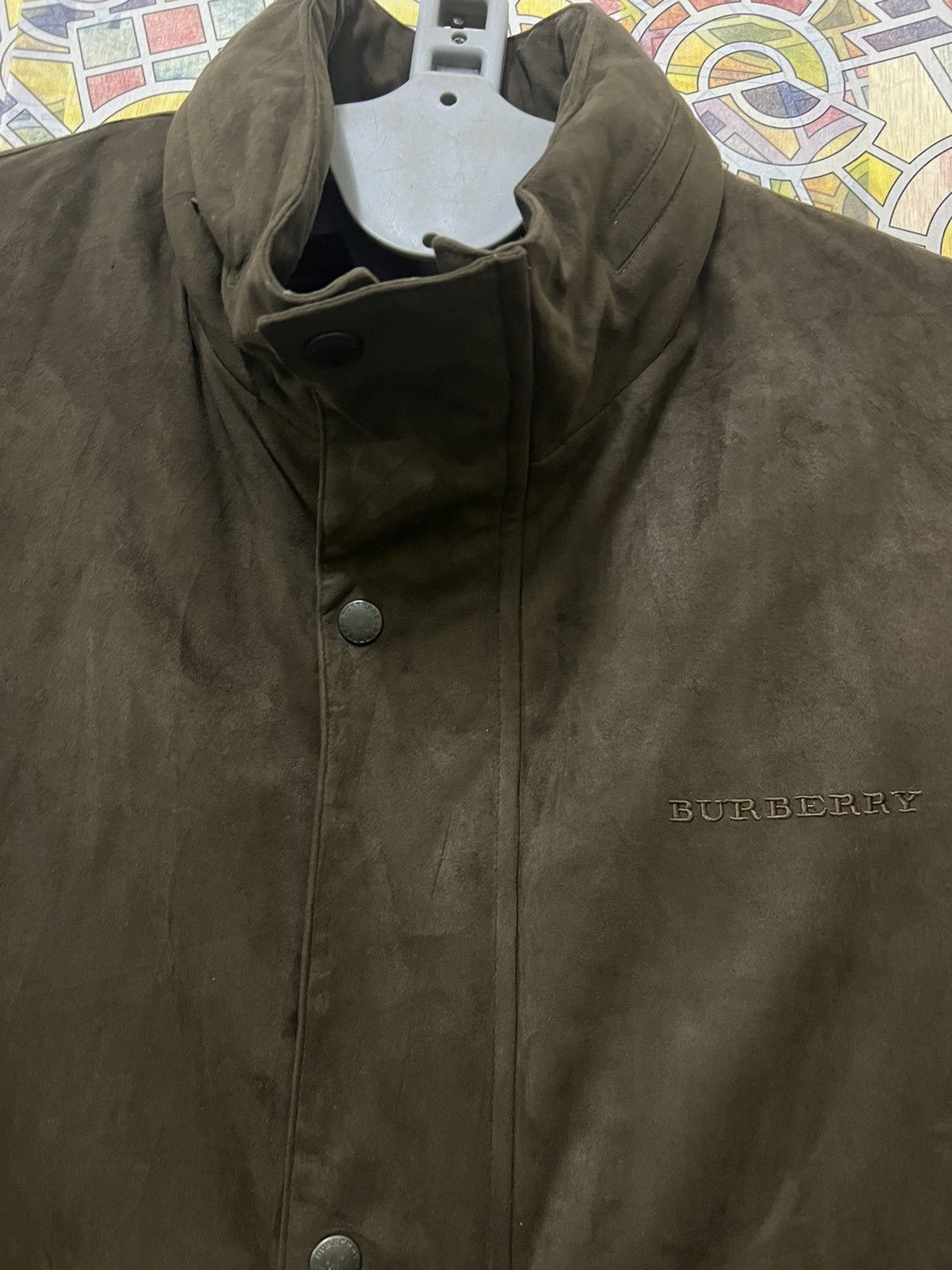 Burberry × Leather JACKET BURBERRY x ICONIC JACKET LEATHER. (GJ7) Size US XL / EU 56 / 4 - 17 Thumbnail