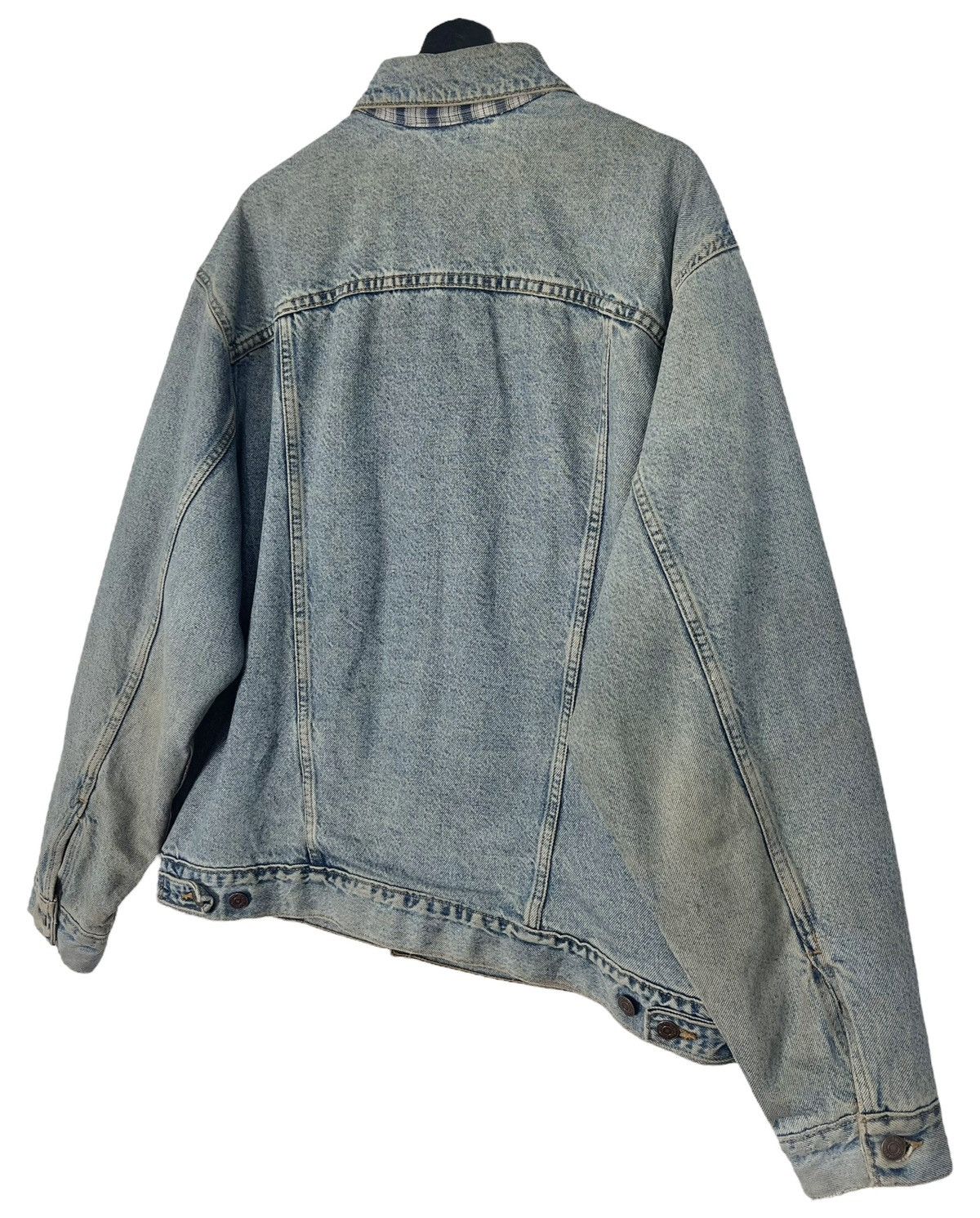Levi's Vintage Clothing Vintage Levi’s Made in USA Plaid Lined Denim Jacket Size US M / EU 48-50 / 2 - 5 Thumbnail