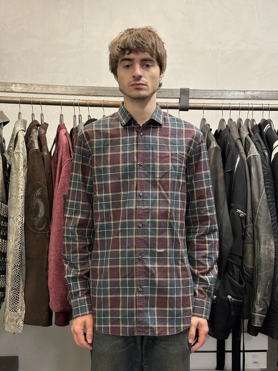 Dsquared2 AW2015 Dsquared2 Green & Red Checked Shirt Size US M / EU 48-50 / 2 - 4 Thumbnail