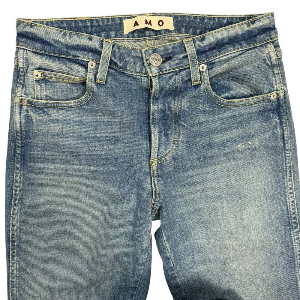 AMO AMO Tomboy Cropped Jeans in Damsel Size 24 Size 24" / US 00 / IT 34 - 9 Thumbnail