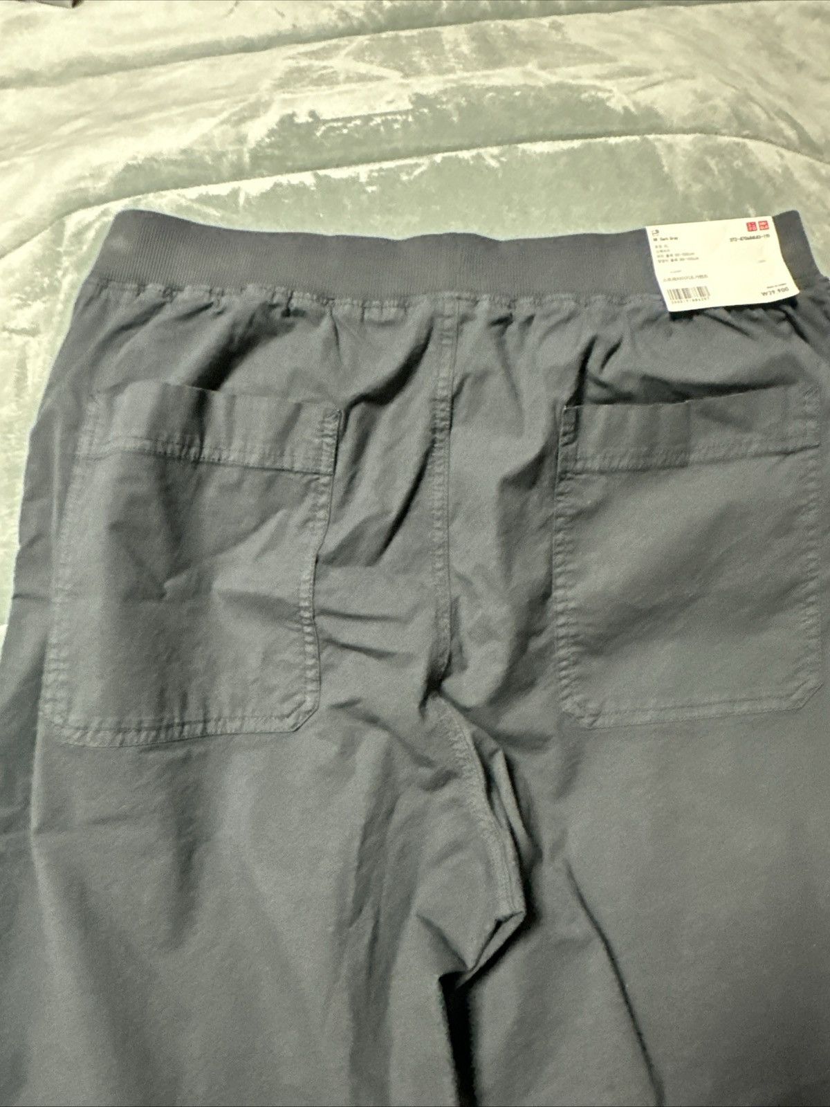 Uniqlo Uniqlo EZY Joggers Mens XL 36-39 inch Waist Gray Dress Pants Size US 39 - 8 Thumbnail