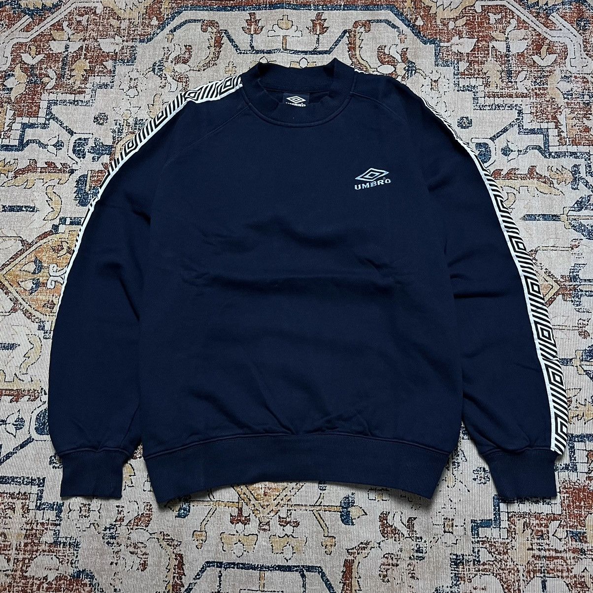 Umbro Umbro Motive Shoulder to Hand Navy Sweatshirts Size US L / EU 52-54 / 3 - 1 Thumbnail