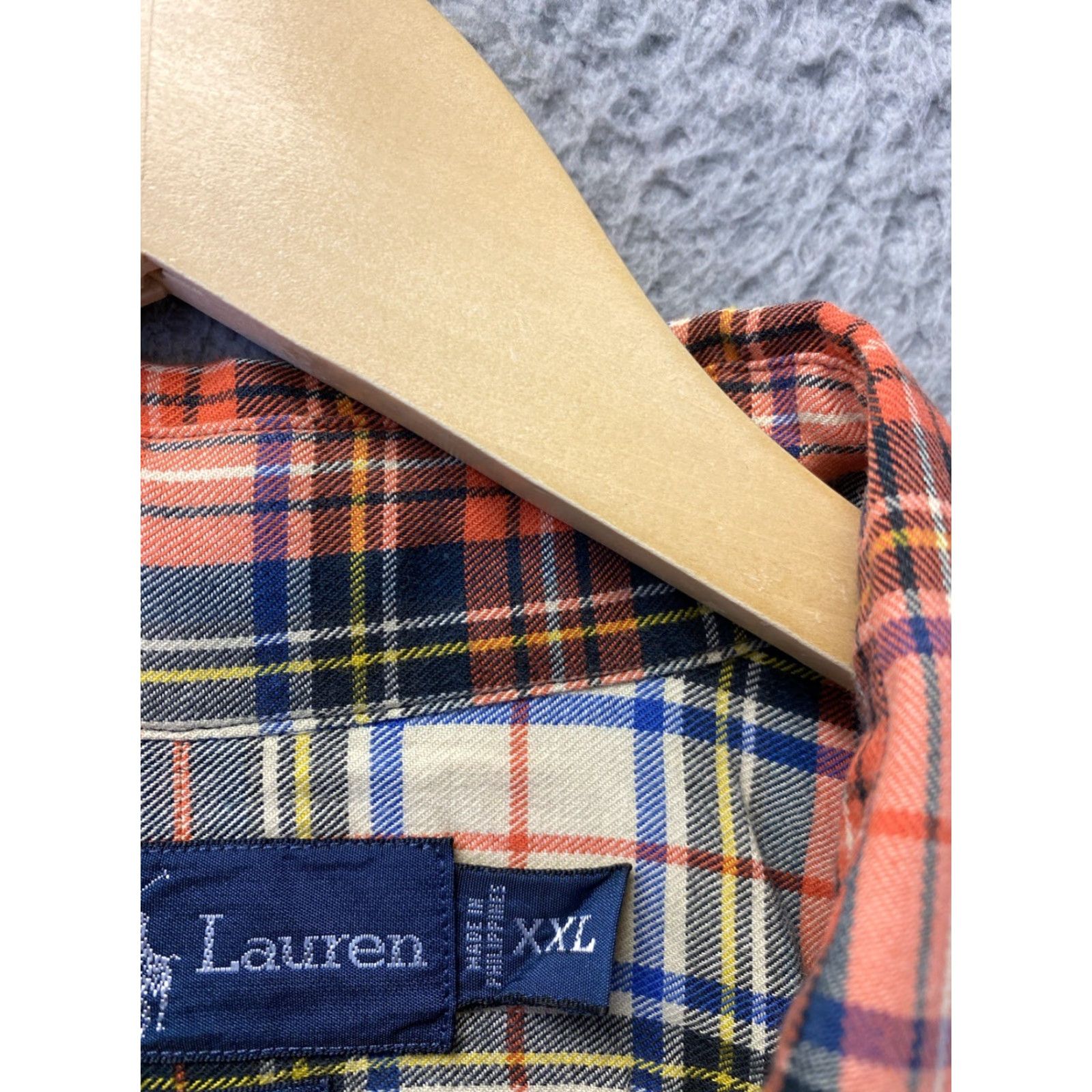 Polo Ralph Lauren VINTAGE Polo Ralph Lauren Shirt Mens 2XL Short Sleeve Red Plaid Button Up Casual Business Travel Size US XXL / EU 58 / 5 - 4 Thumbnail