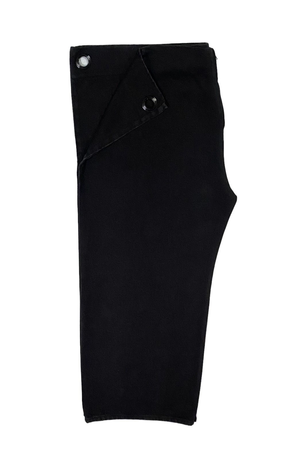 Maison Margiela Maison Margiela Black Baggy Wide Leg Jeans Size 26" / US 2 / IT 38 - 20 Thumbnail