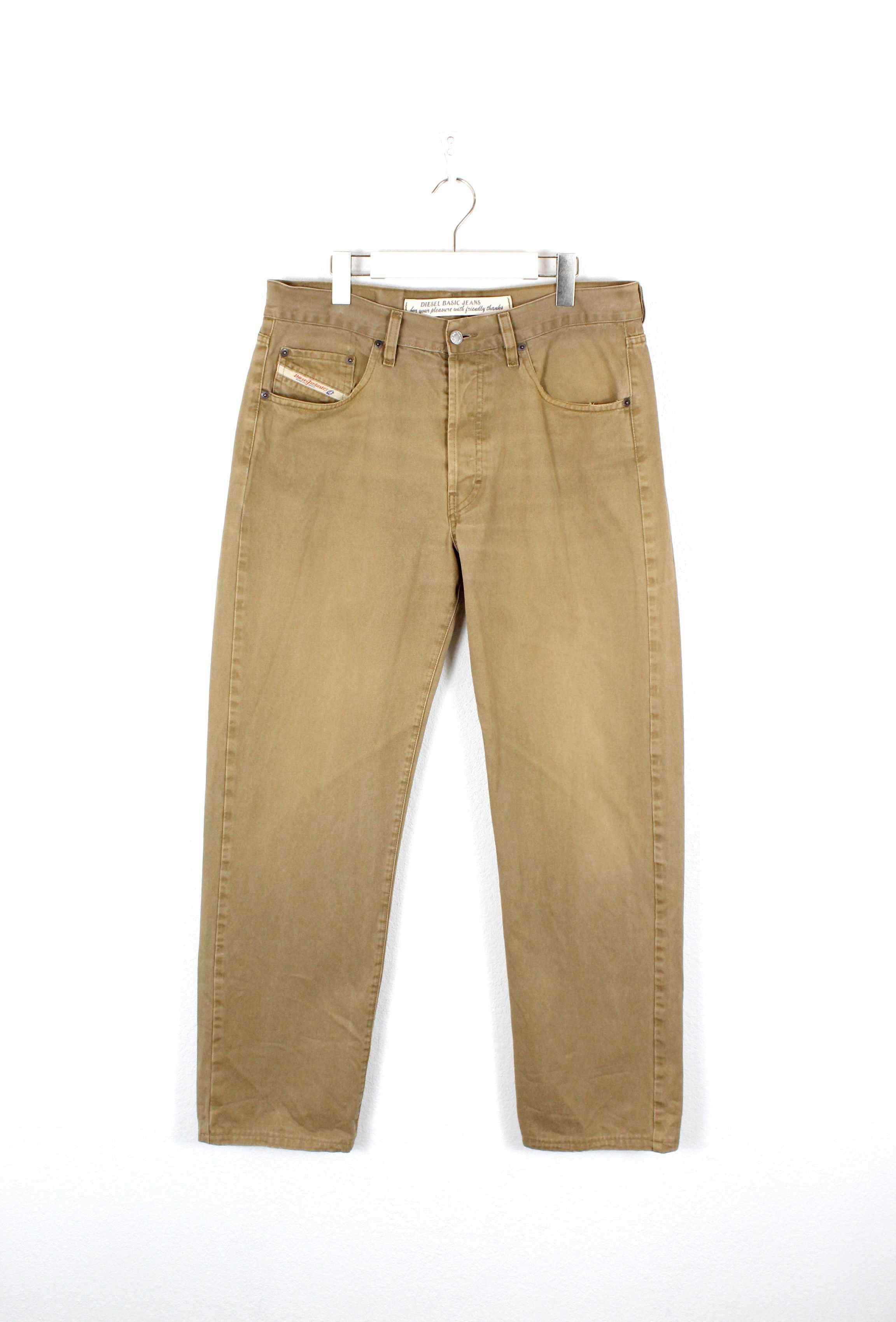 Diesel Vintage Diesel Beige Baggy Khaki Pants Y2K 90s Size US 36 / EU 52 - 1 Thumbnail