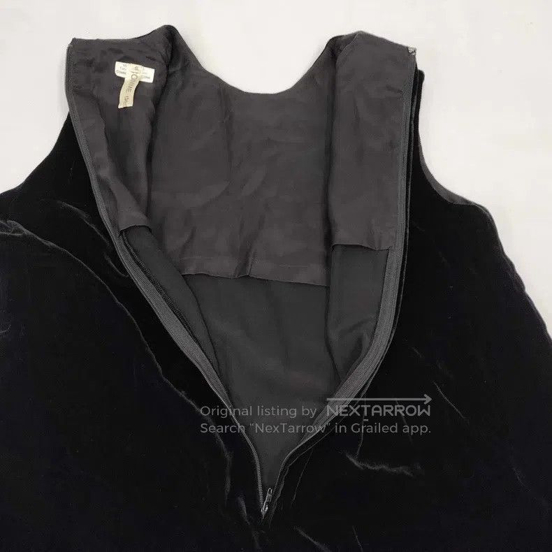 Comme des Garcons Comme des Garcons Sleeveless velvet dress Size S / US 4 / IT 40 - 3 Thumbnail
