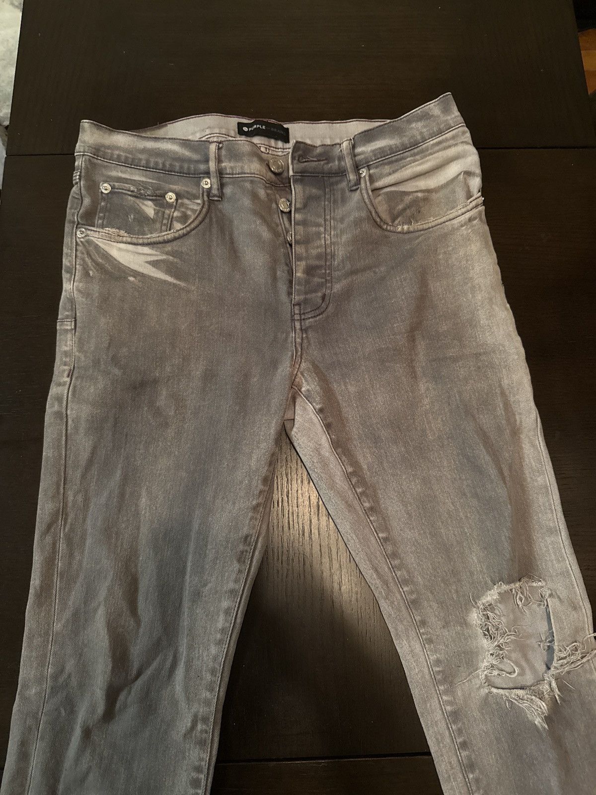 Purple Brand Purple Jeans Size US 32 / EU 48 - 6 Thumbnail