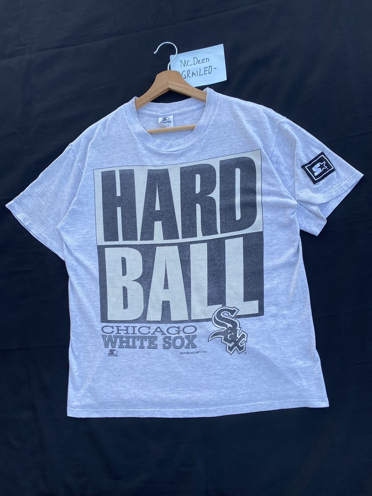 MLB Rare Vintage 1992s Chicago White SOX MLB x Starter Tshirt Size US M / EU 48-50 / 2 - 3 Thumbnail