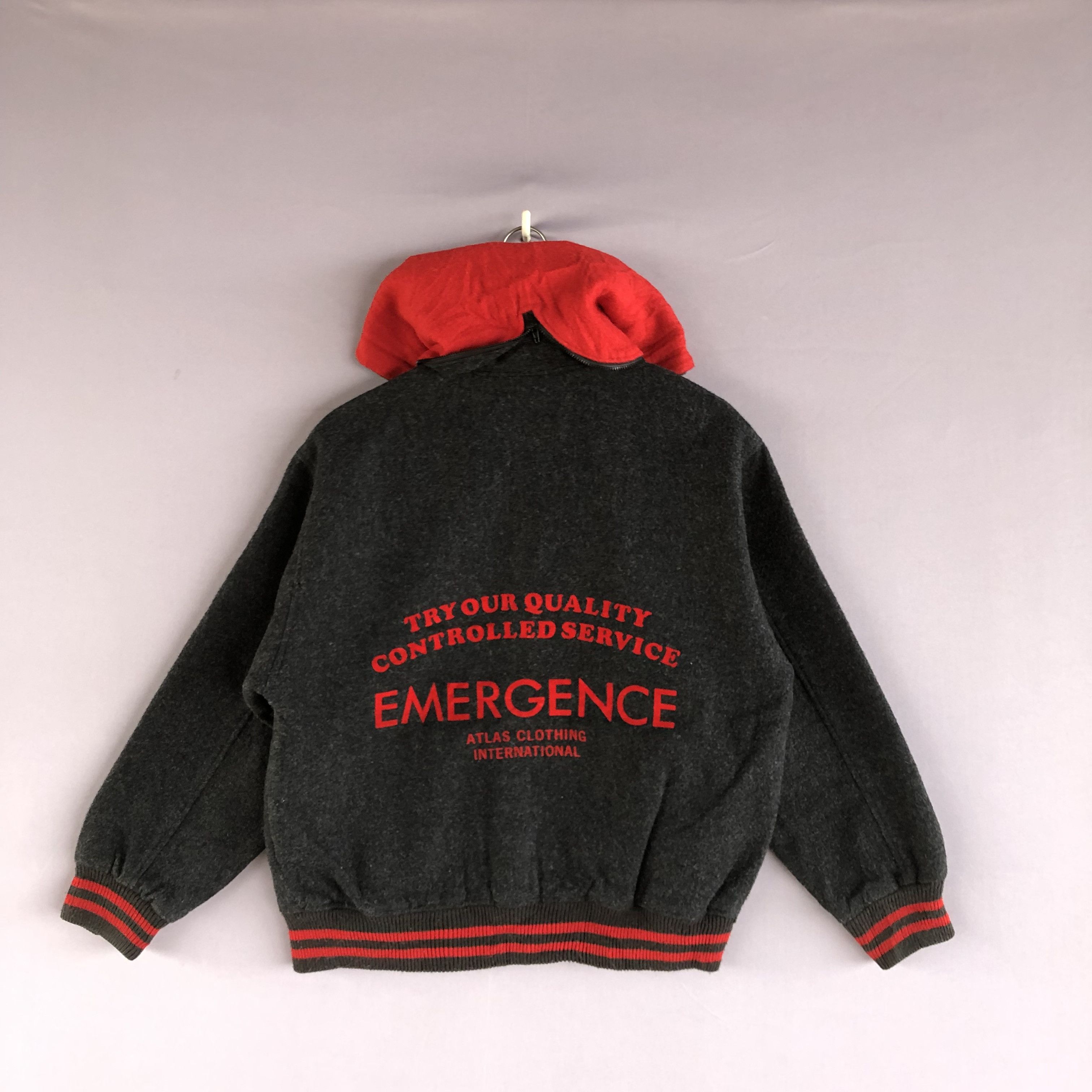 Japanese Brand × Vintage Vintage 90s Village Gate Varsity Wool Baseball Jacket Size US S / EU 44-46 / 1 - 1 Thumbnail
